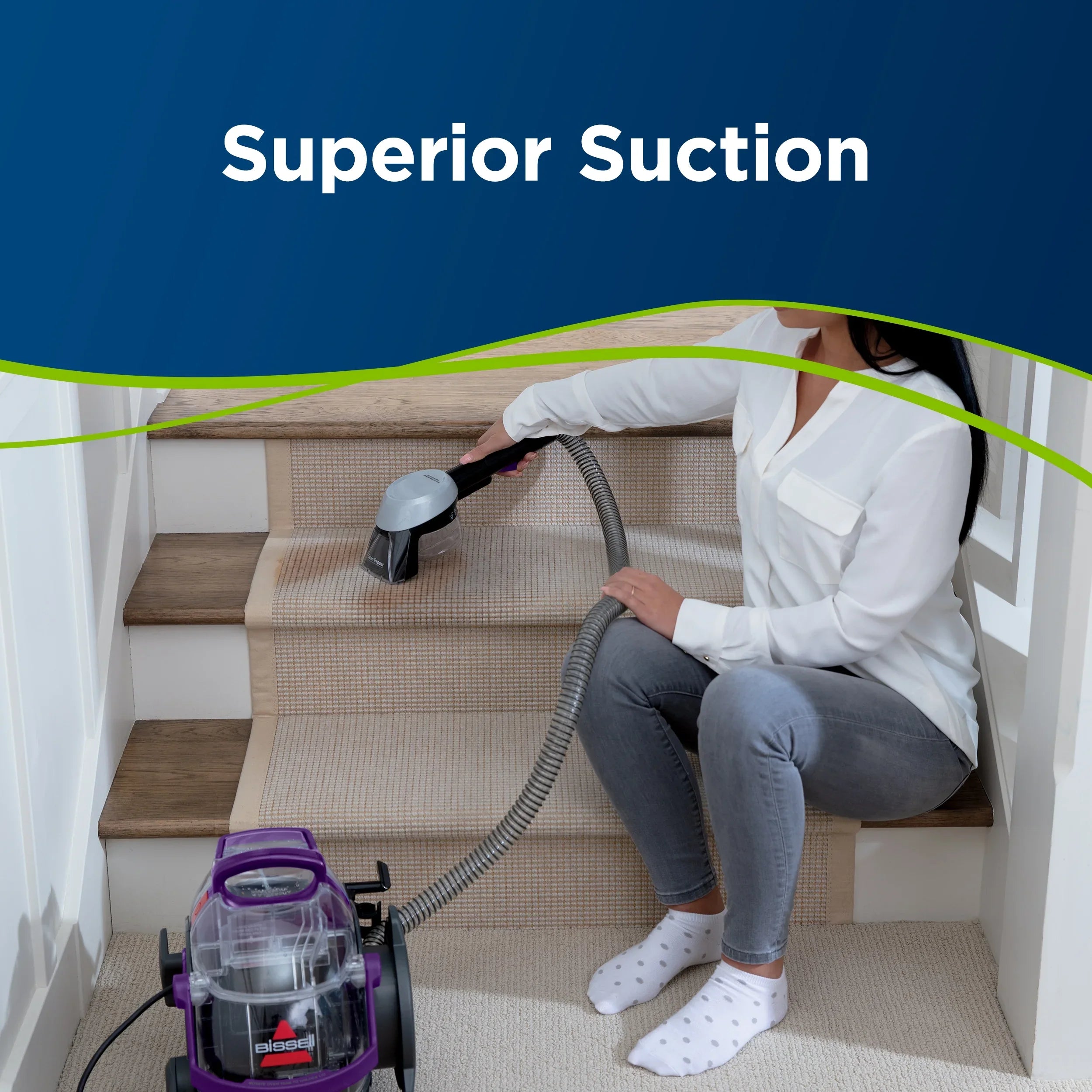2026 New Bissell SpotClean Pet Pro Portable Carpet Cleaner, 2458 - Image 4