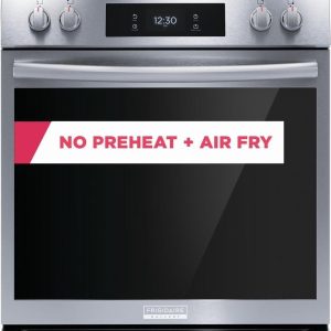 2026 New Frigidaire Gallery GCFE3060BF 30" Front Control Electric Range with Total Convection, Stainless Steel