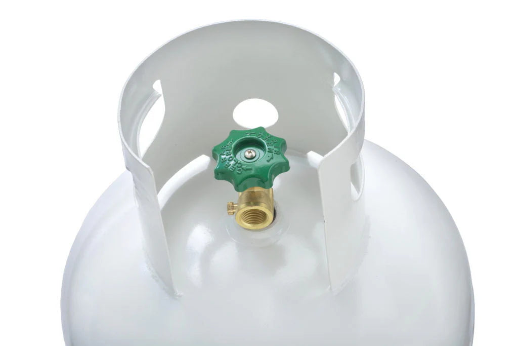 2026 New Flame King 100 lb Steel Propane Tank Cylinder POL Valve (Ships Empty) - Image 2