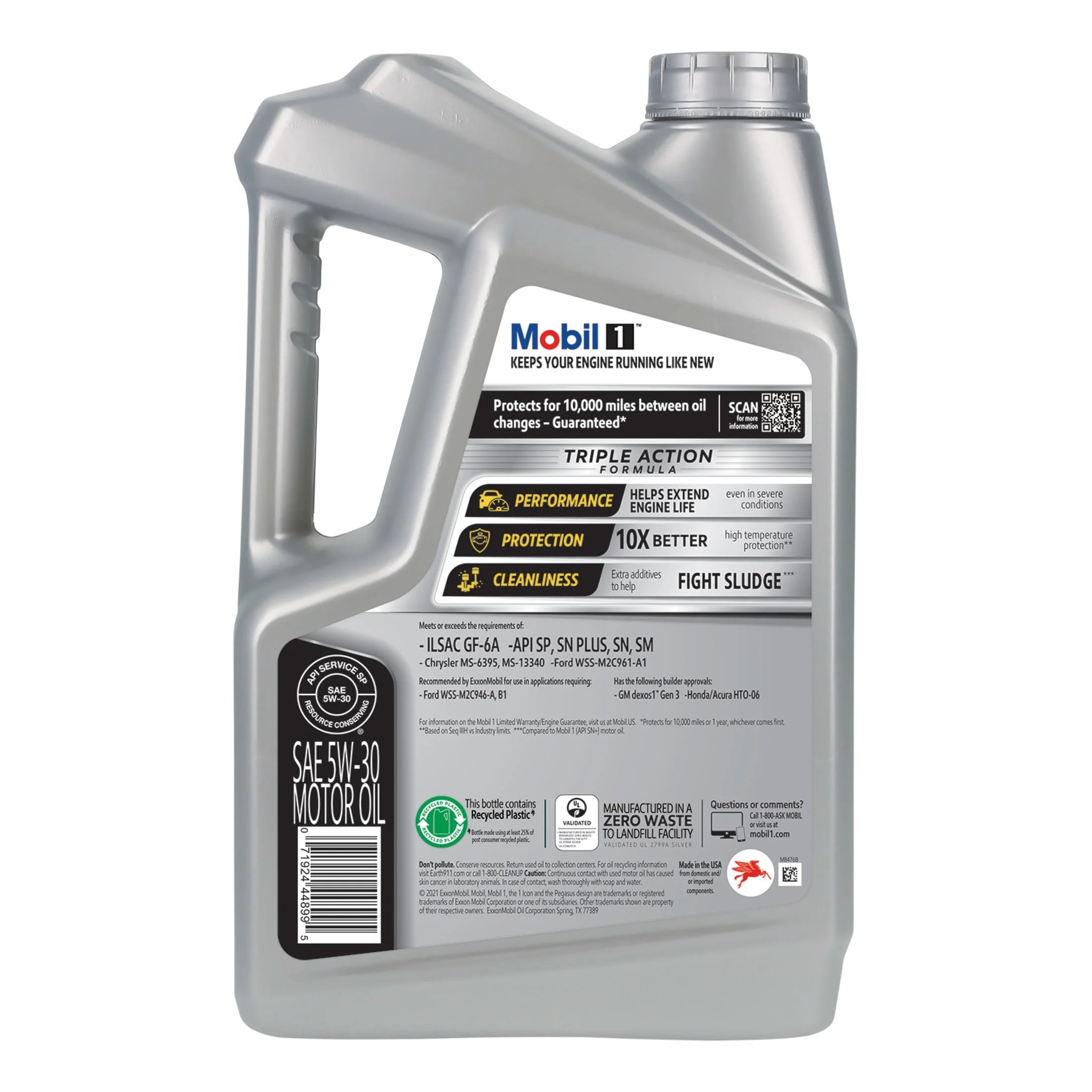 2026 New (4 pack) Mobil 1 Advanced Full Synthetic Motor Oil 5W-30, 5 Quart (Pack of 3) - Image 13
