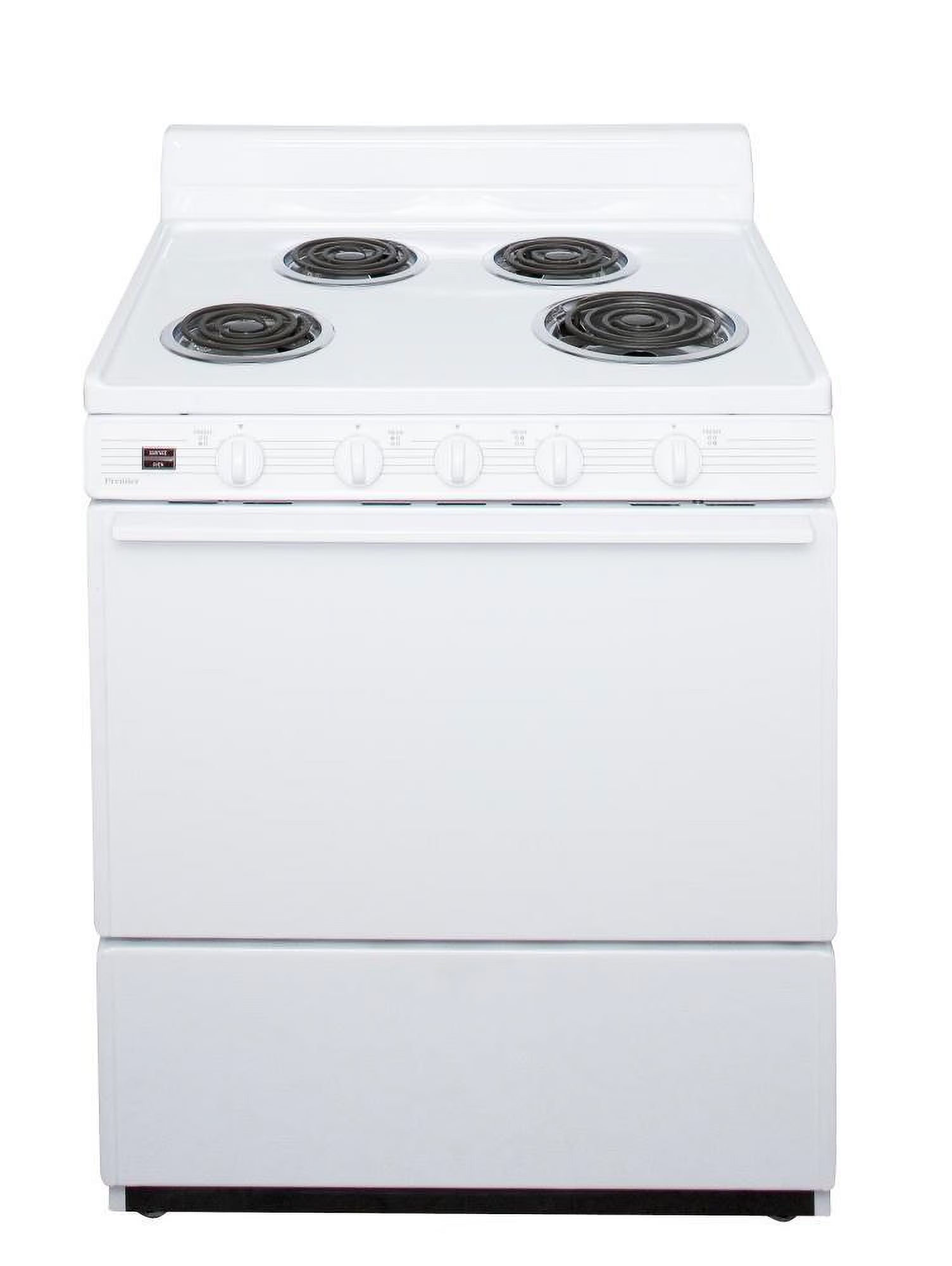 2026 New Premier 30 Inch Electric Freestanding Range in White
