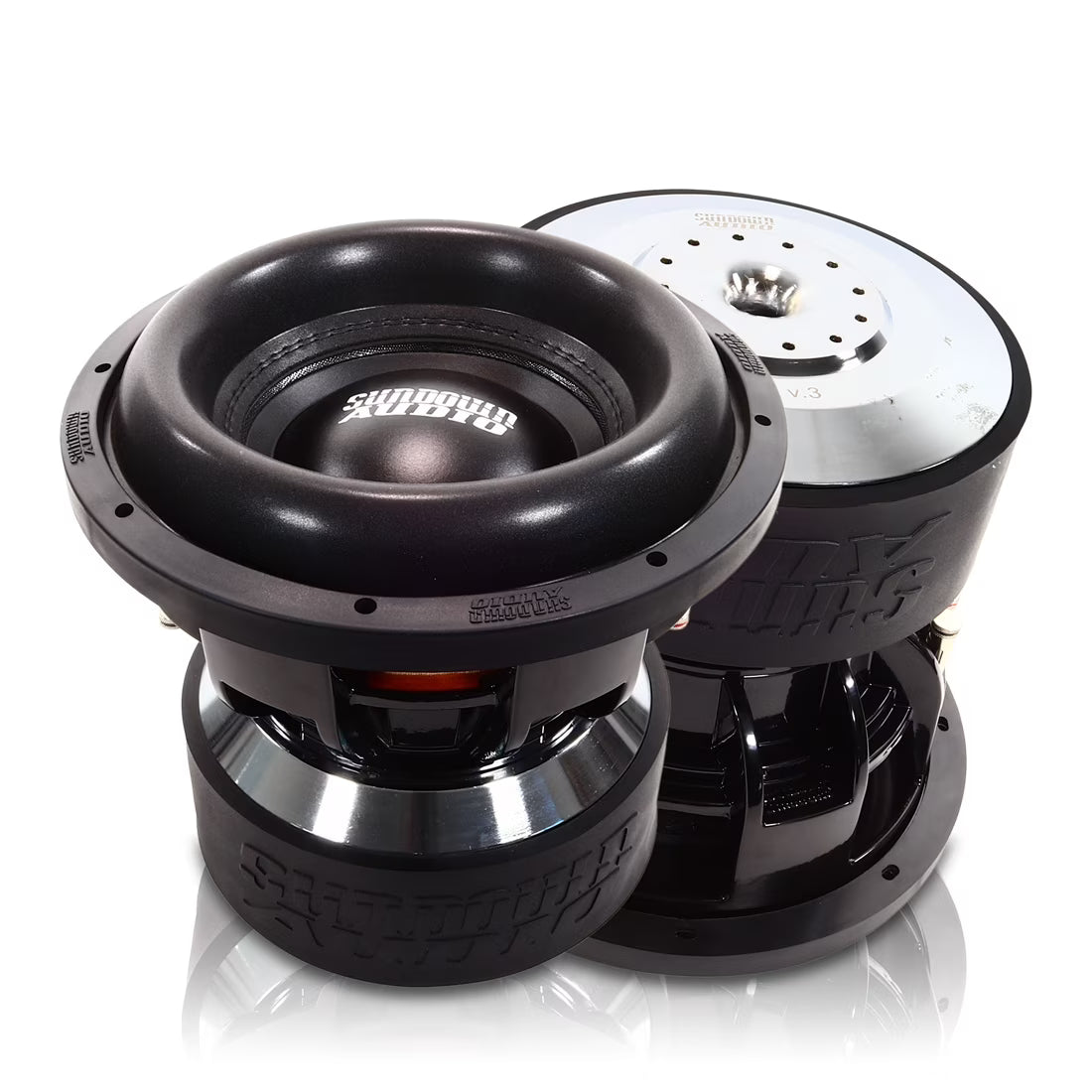 2026 New Sundown Audio 2000W RMS Dual 1-Ohm Voice Coil 10" Car Subwoofers, Black
