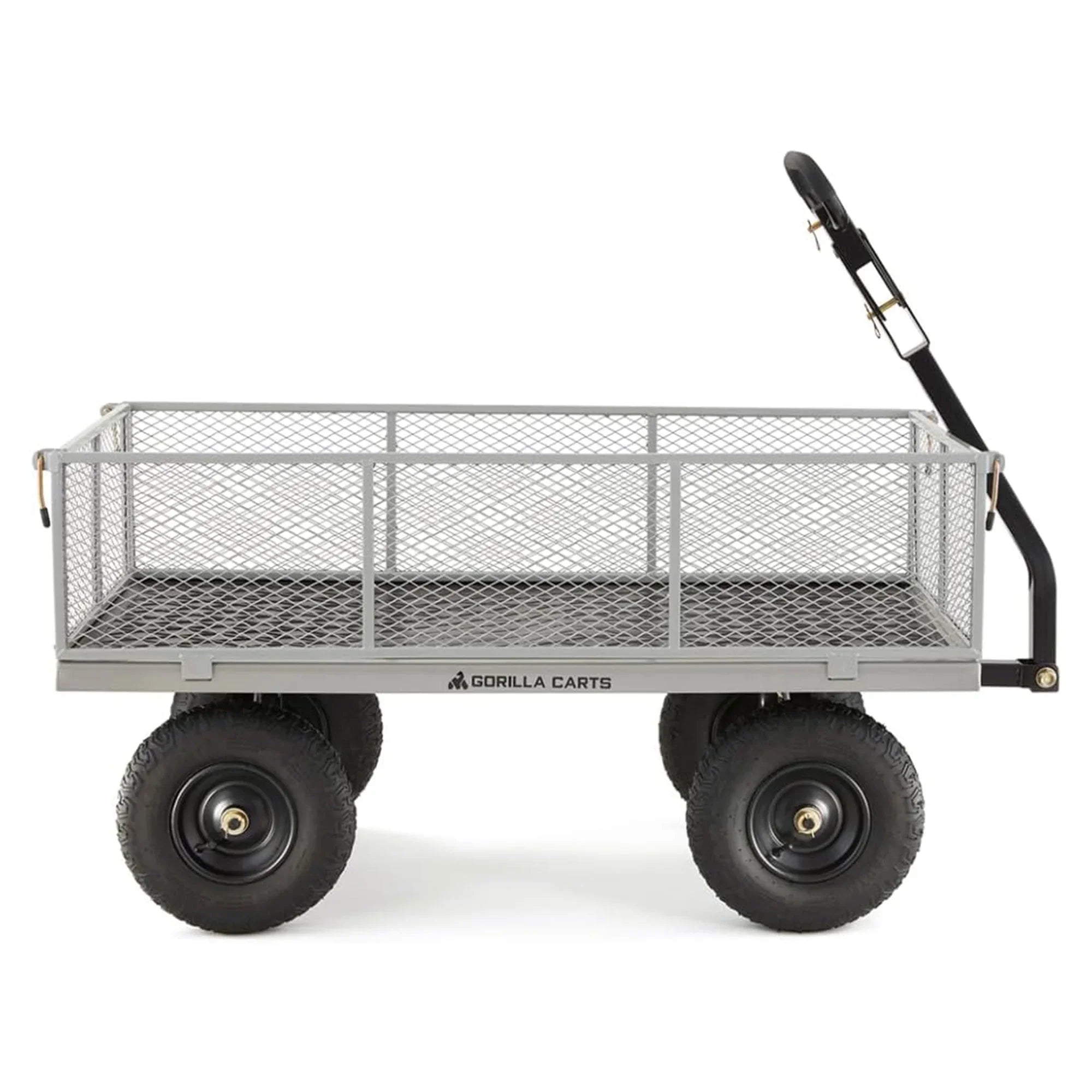 2026 New Gorilla Carts 1000-lb. Capacity Steel Utility Cart, Model #GOR1001-Com, 13-inch Pneumatic Tires - Image 9