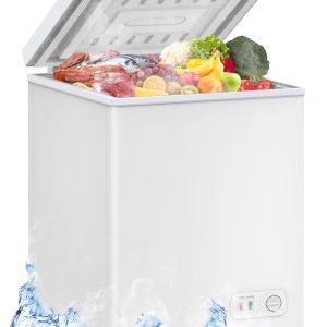 2026 New PRO CHOICE 3.8 cu ft Compact Chest Freezer, White