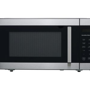 2026 New Hamilton Beach 1.6 cu ft Sensor Cook Countertop Microwave Oven in Stainless Steel