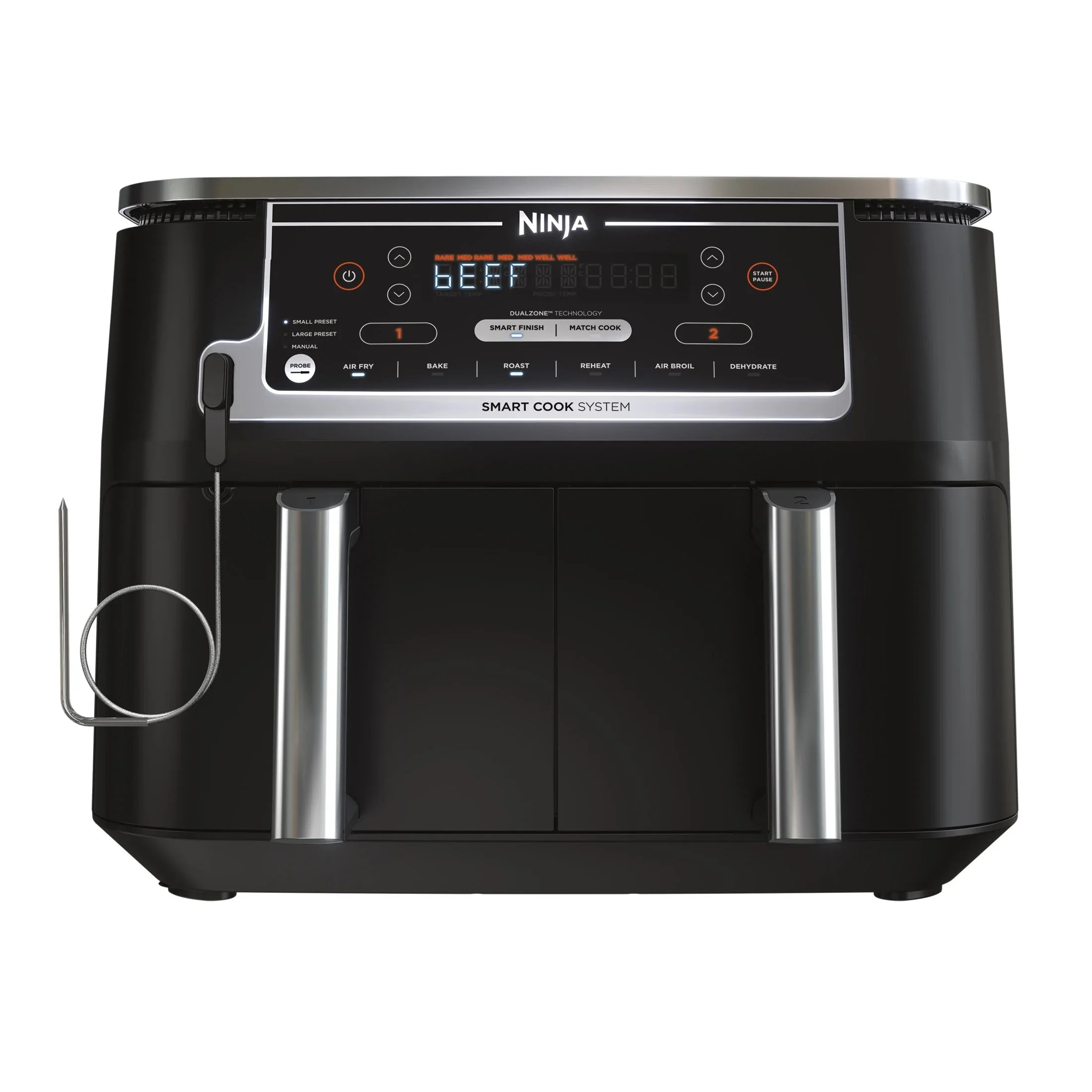 2026 New Ninja. Foodi. 6-in-1 Smart 10-qt. 2-Basket Air Fryer - Image 24