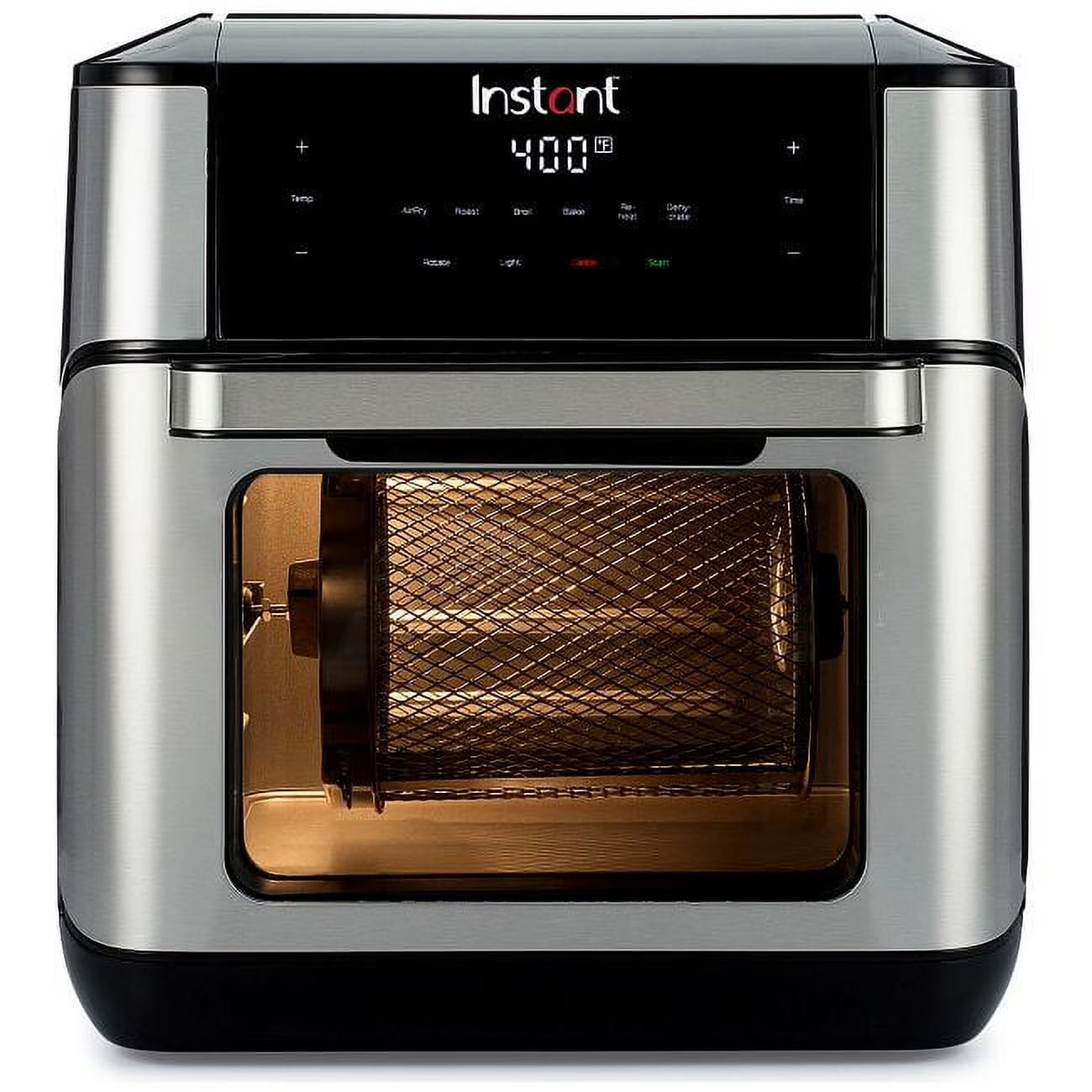 2026 New Instant Pot Vortex Plus 10-Quart Air Fryer Oven with 7-in-1 Cooking Functions and Accessories Included, Stainless Steel