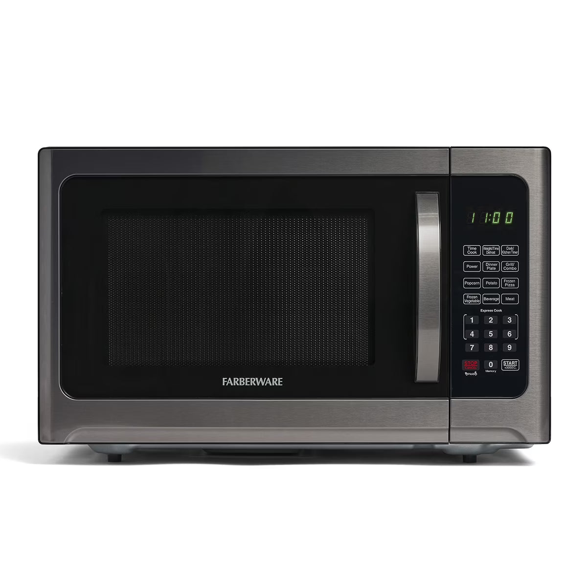 2026 New Farberware Professional 1.2 Cu. Ft. 1000-Watt Microwave Oven with Sensor Cooking, Stainless Steel/Black Body Wrap - Image 5