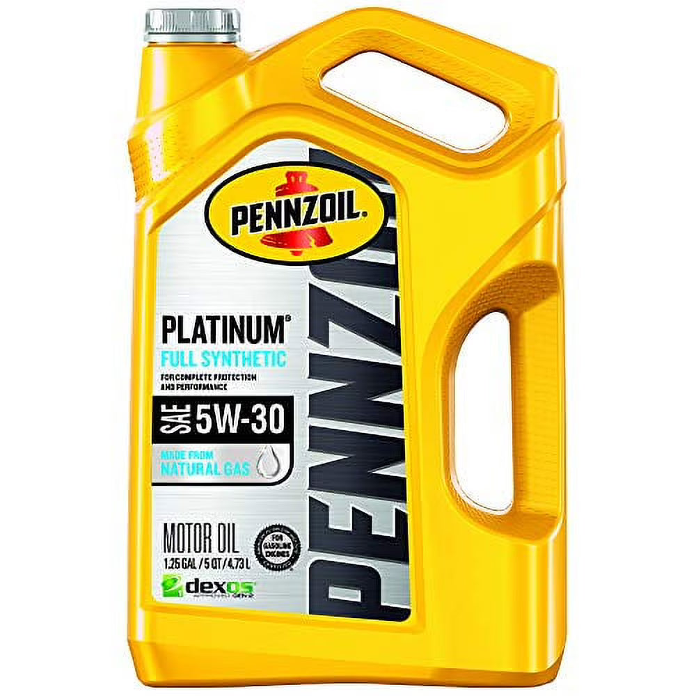 2026 New Pennzoil 550046126-3PK Platinum 5 quart 5W-30 Full Synthetic Motor Oil (SN/GF-5 Jug 3pk.)