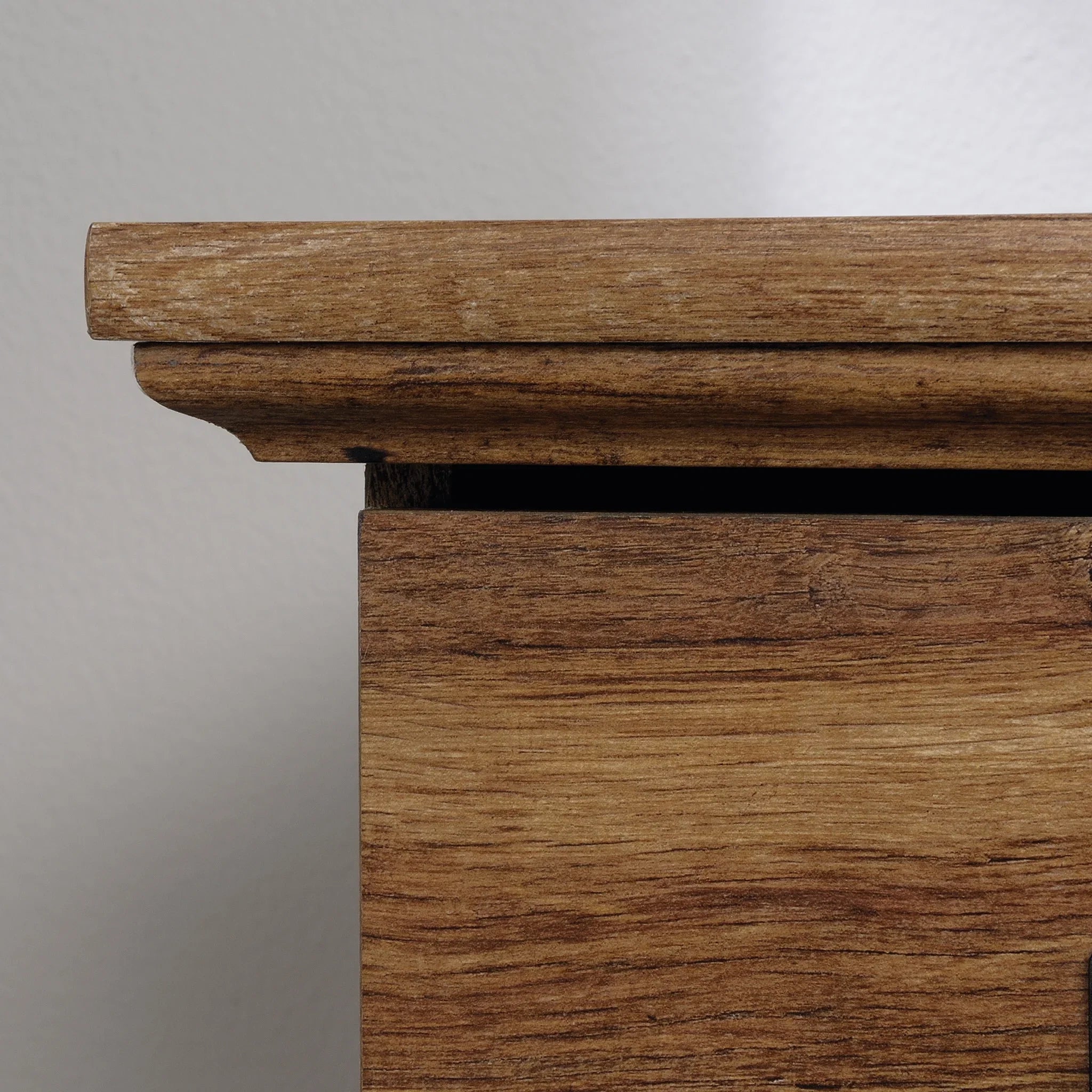 2026 New Sauder Palladia 6-Drawer Bedroom Dresser, Vintage Oak Finish - Image 5