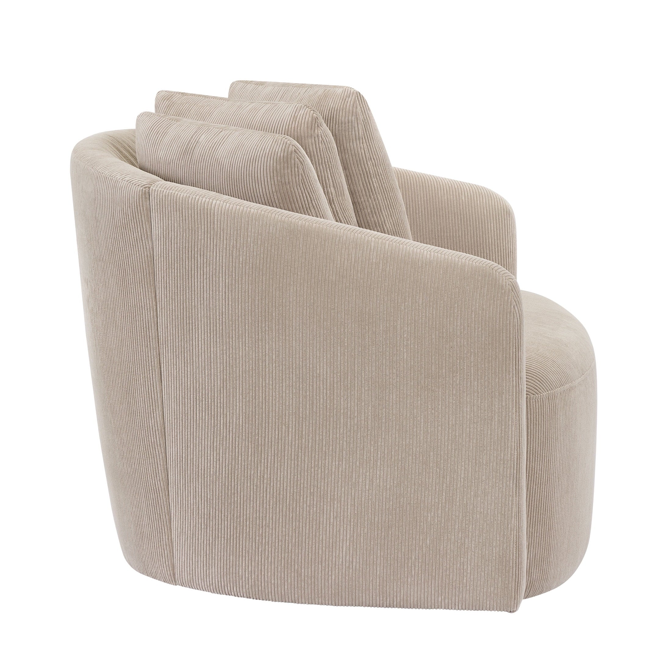 2026 New Beautiful Drew Accent Chair by Drew Barrymore, Cream Boucle - Image 48