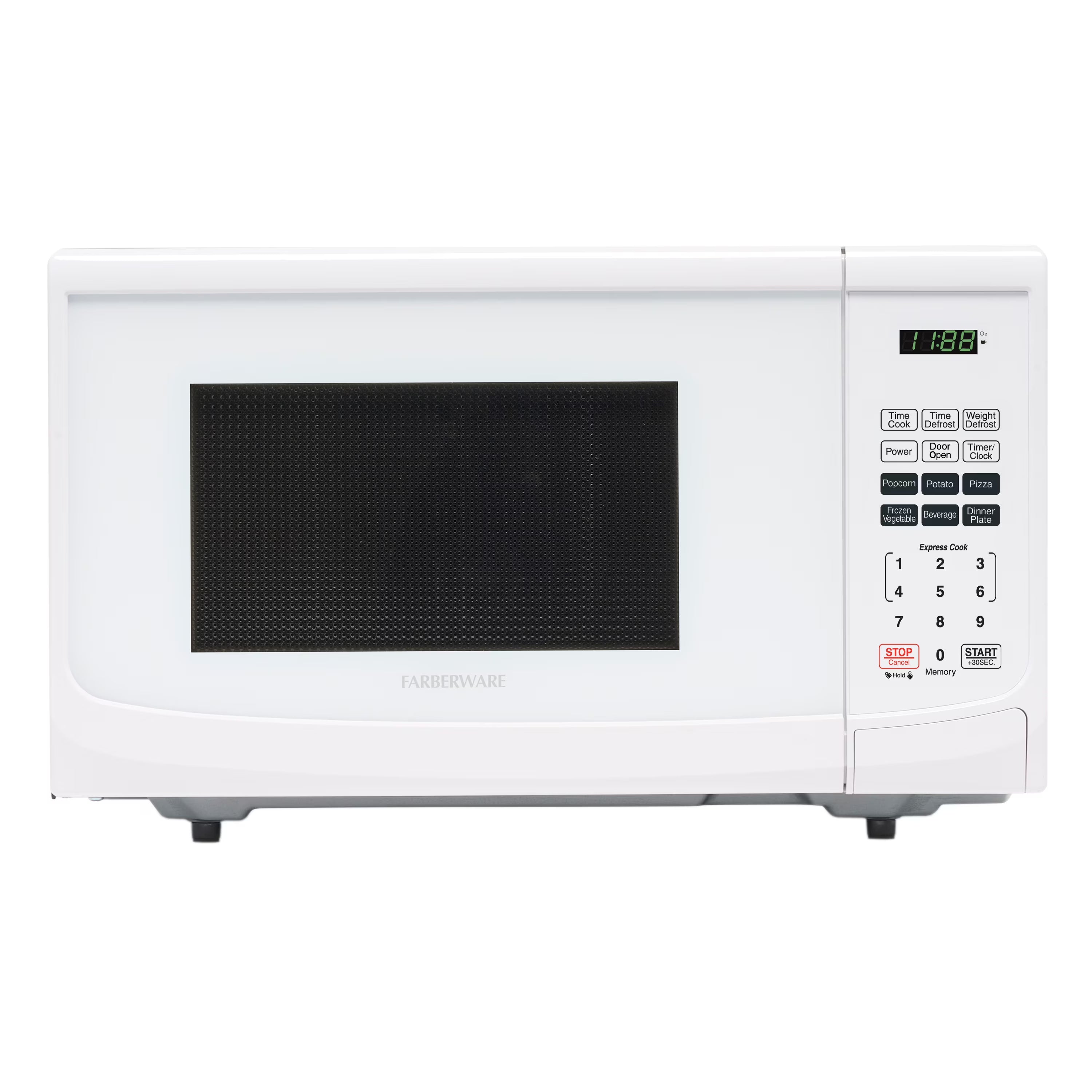 2026 New Farberware Classic 0.9 Cu. Ft 900-Watt Microwave Oven, Stainless Steel - Image 5