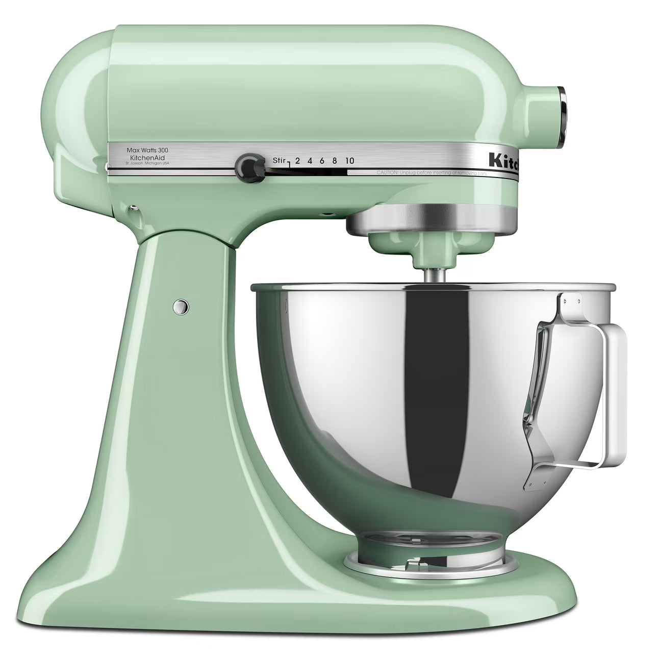 2026 New KitchenAid Deluxe Series 4.5 Quart Tilt-Head Stand Mixer with Stainless Bowl, Contour Silver, KSM97CU - Image 3