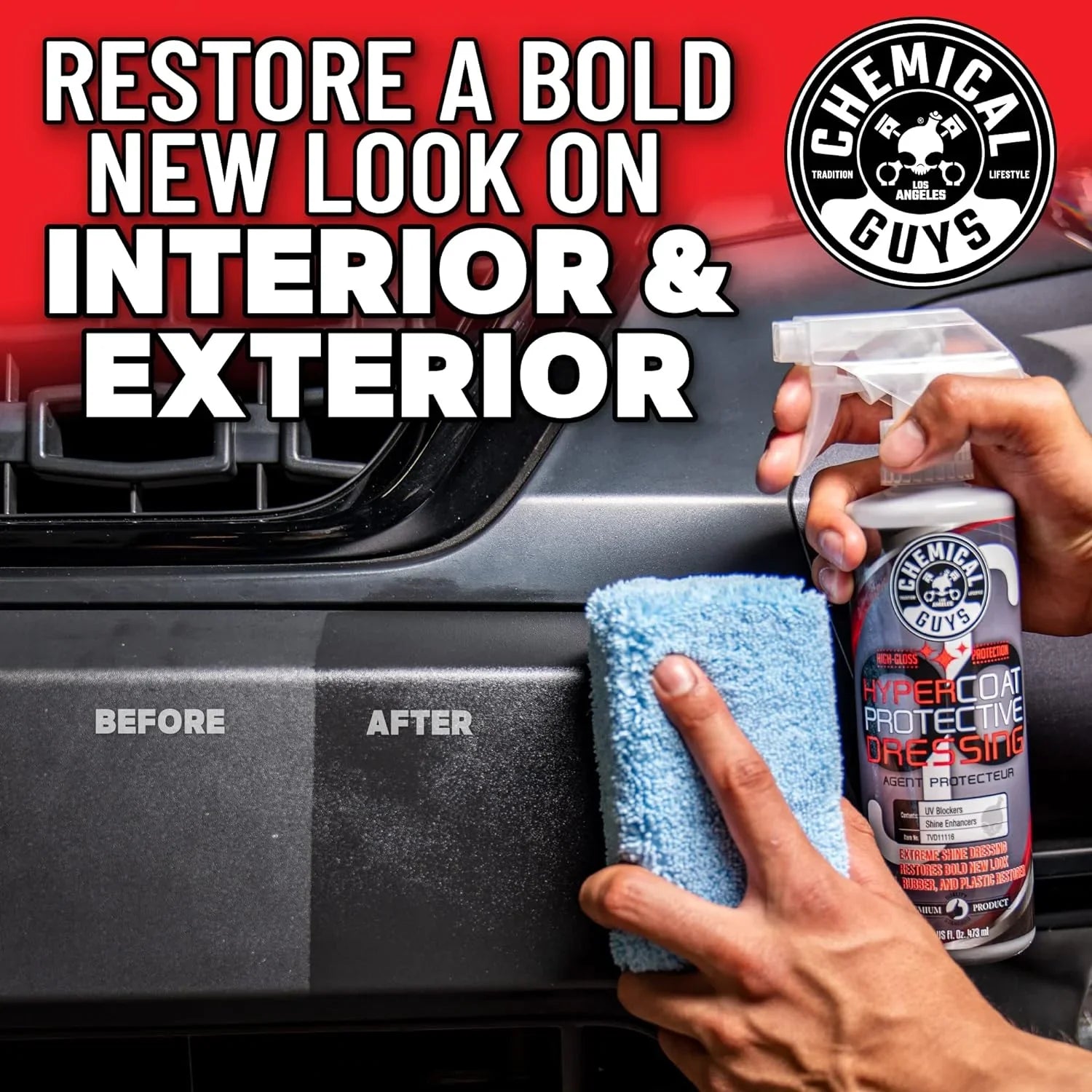 2026 New Chemical Guys HOL340 15-Piece Arsenal Builder Car Wash Kit with Foam Gun, Bucket, and (5) 16 oz Car Care Cleaning Chemicals, Gift for Car & Truck Lovers, Dads and DIYers (Works w/Garden Hose) - Image 8