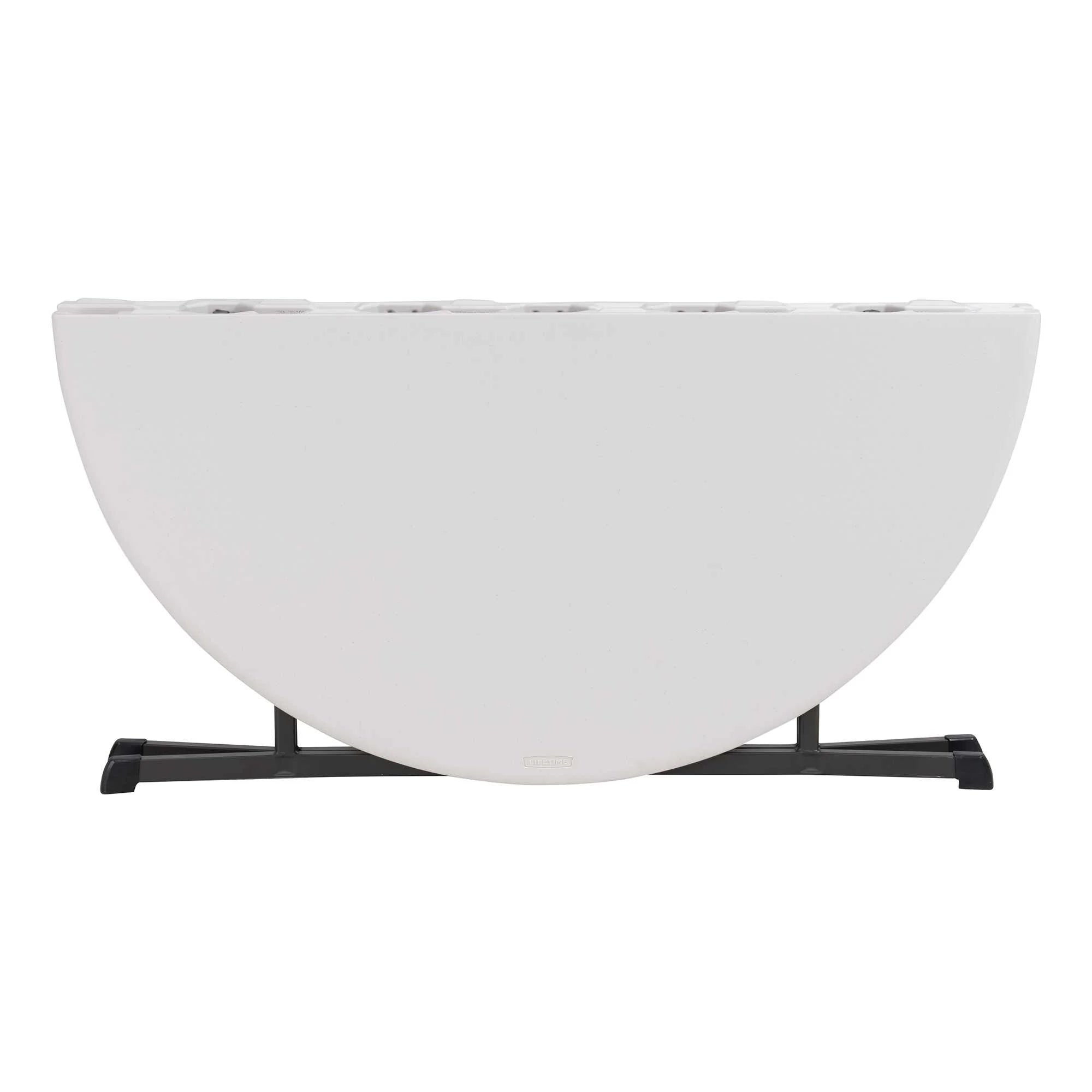 2026 New Lifetime 60" Centerfold Indoor/Outdoor Commercial Grade Folding Round Table, Almond 1 Piece 1 Count (80806) - Image 12