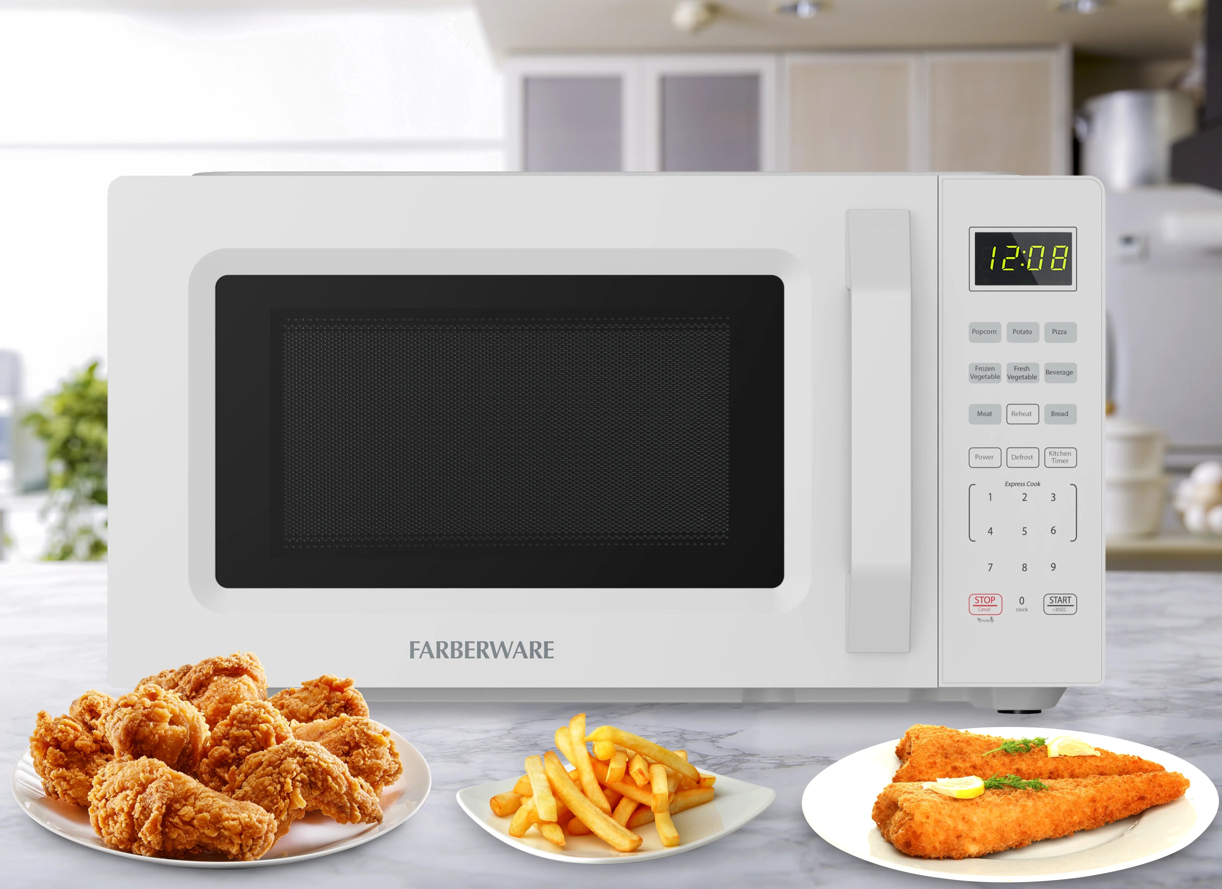 2026 New Farberware 1.1 Cu. Ft. 1000-Watt Compact Microwave Oven, Black - Image 39