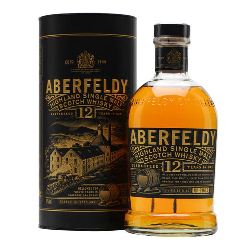 2026 New Aberfeldy Scotch Single Malt 12 Year - 750ML