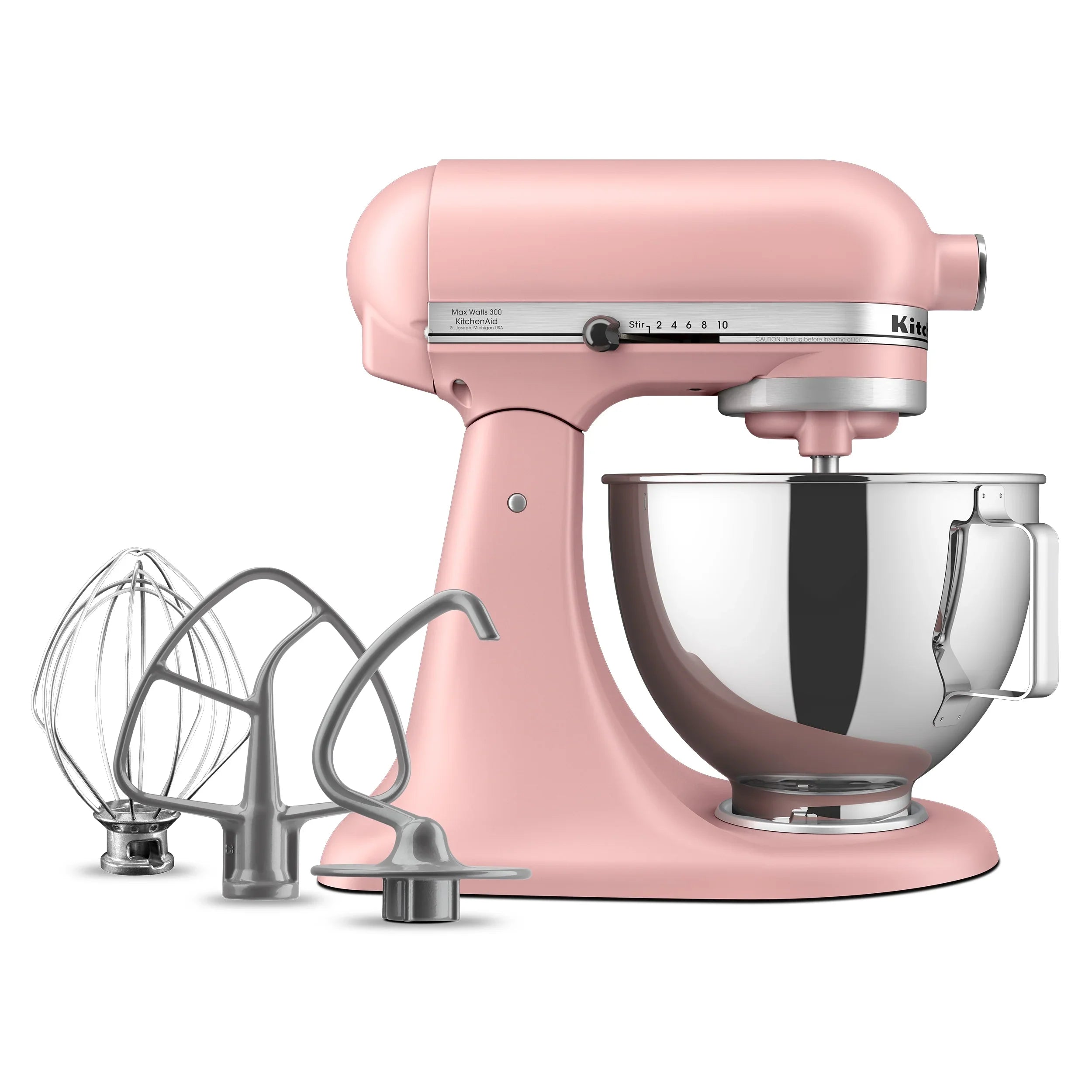 2026 New KitchenAid Deluxe Series 4.5 Quart Tilt-Head Stand Mixer with Stainless Bowl, Contour Silver, KSM97CU - Image 12