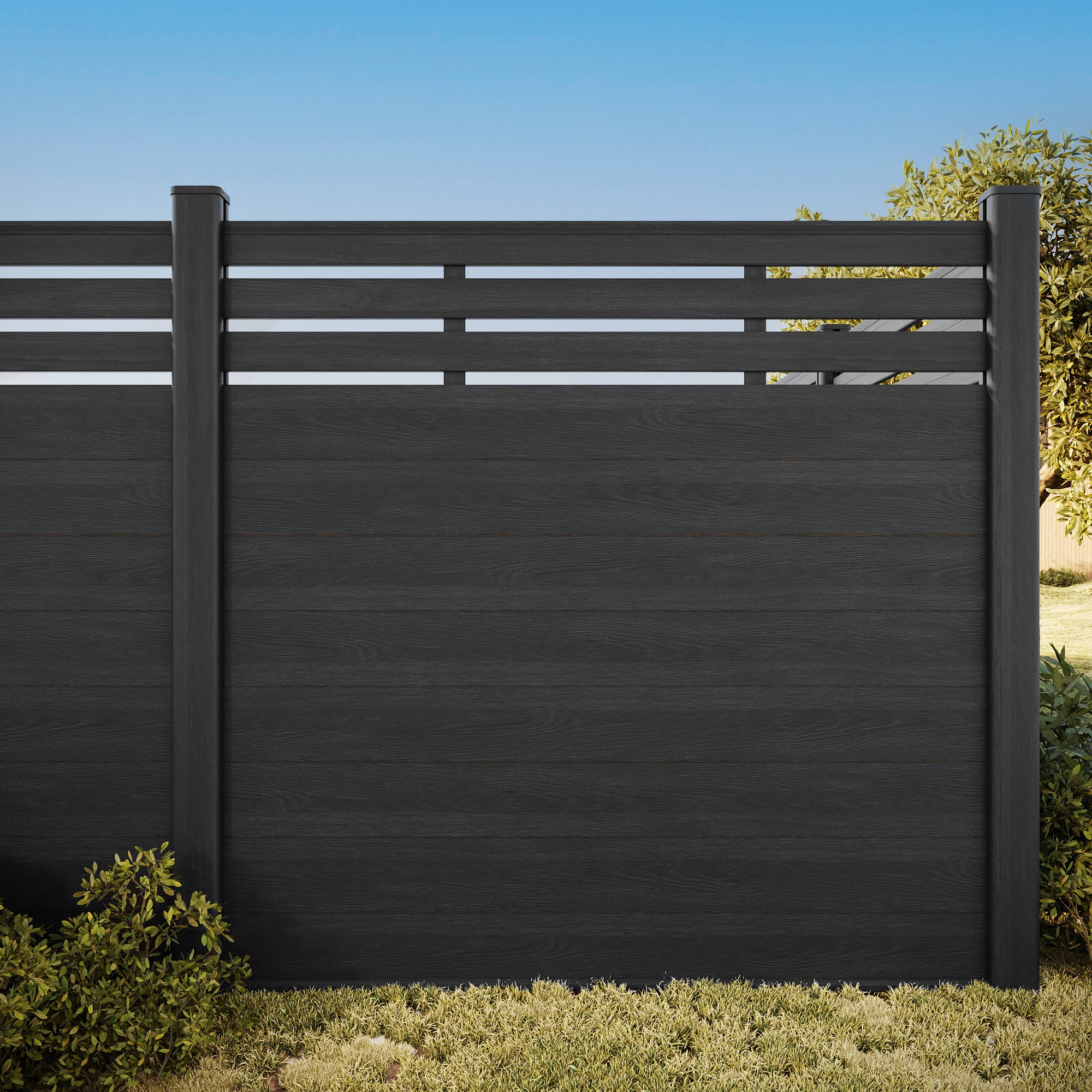2026 New GoFence Composite 6' X 6' Trellis Fence Kit