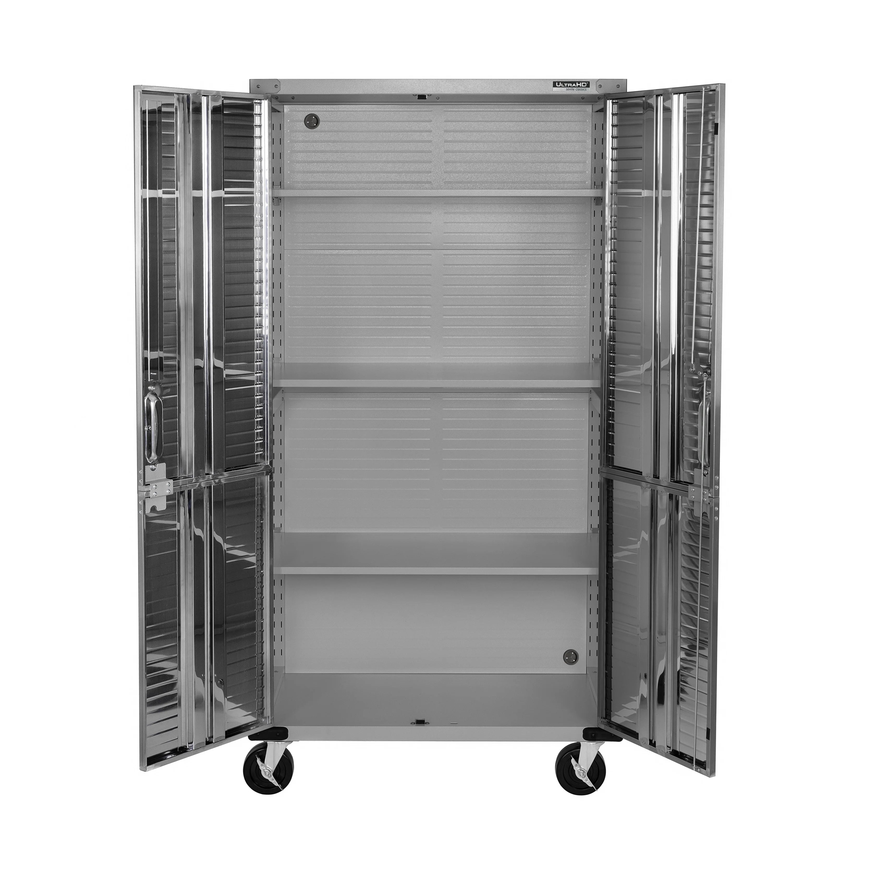 2026 New Seville Classics UltraHD Steel Body Lockable Storage Filing Cabinet Organizer Locker Shelving Unit 36" W x 18" D x 72" H, Granite - Image 13
