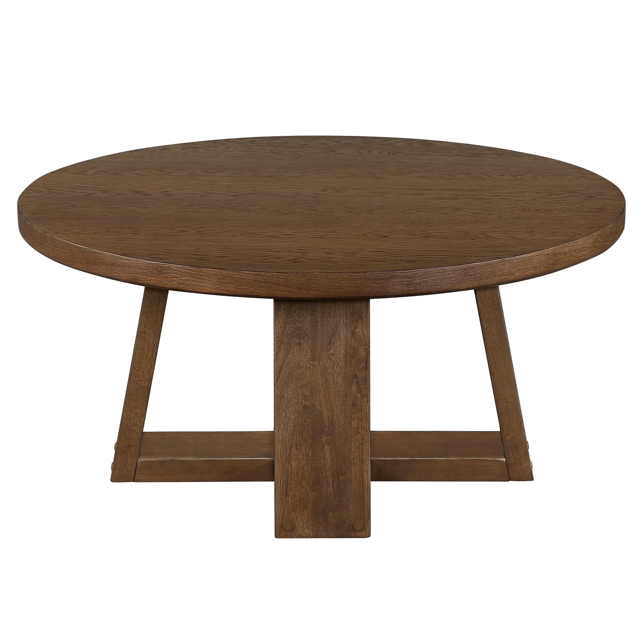 2026 New Better Homes & Gardens Ezra Coffee Table, Walnut finish - Image 6