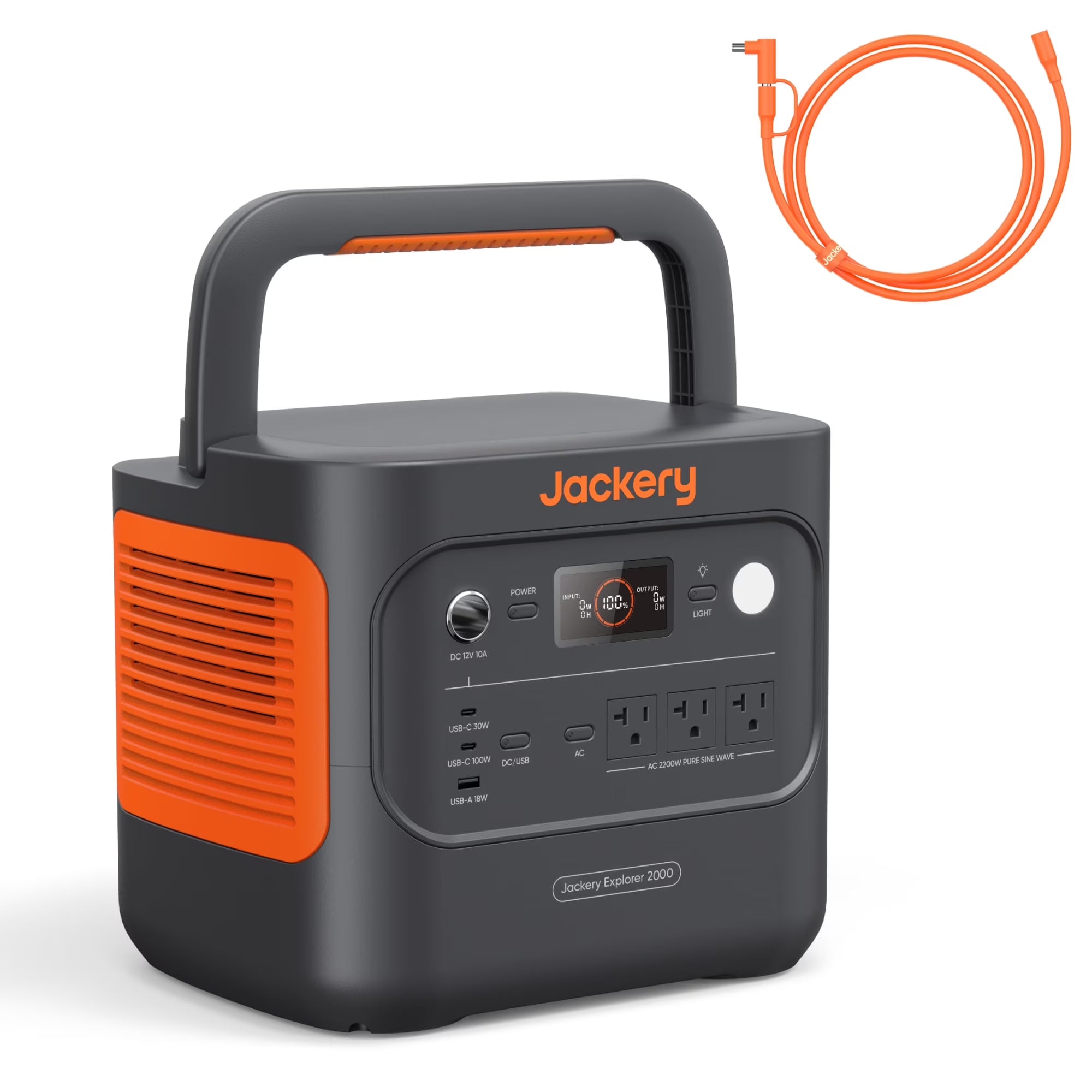 2026 New Jackery Explorer 1000 v2 Portable Power Station and 5m DC Extension Cable,1060Wh LiFePO4 Battery,1500W AC/100W USB-C Output, 1 Hr Fast Charge, Solar Generator for Camping,Emergency, Off-Grid Living