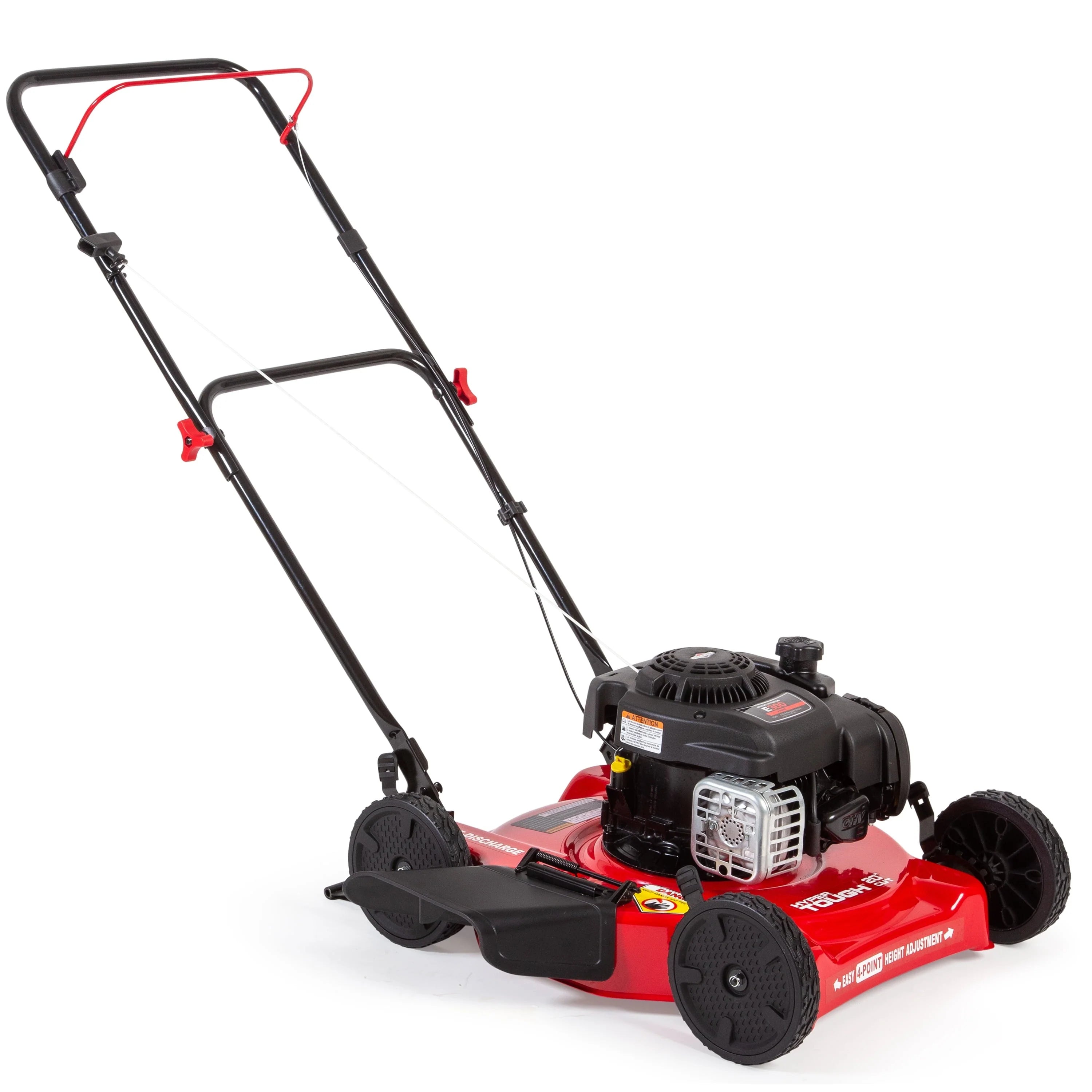 2026 New Hyper Tough 20-inch 125cc Gas Push Mower with Briggs & Stratton Engine (Assembly Details: 46.9 lbs; 22.10-inch Height)