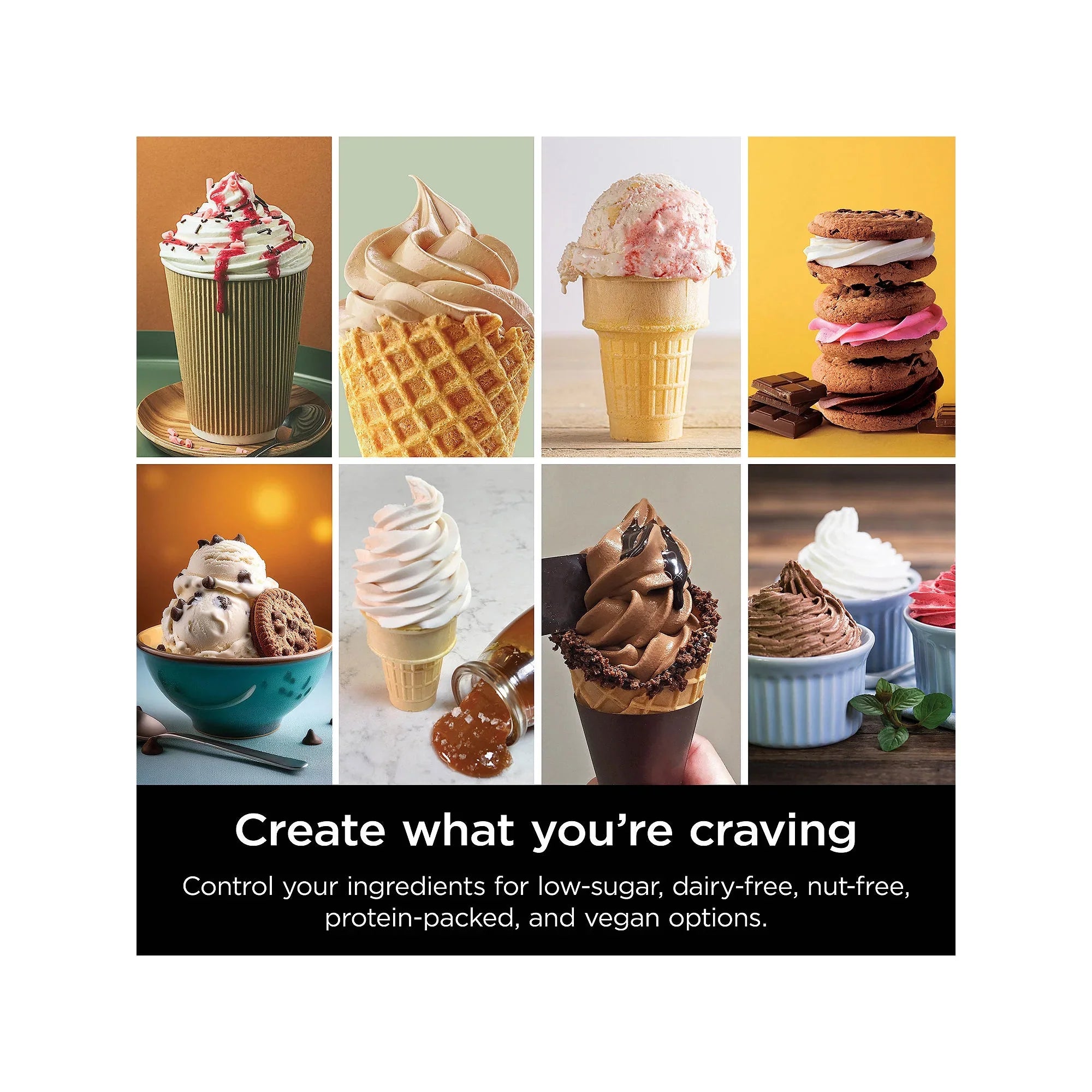 2026 New Open Box Ninja Swirl-Creami Soft-Serve Maker - SILVER ONE SIZE - Image 4