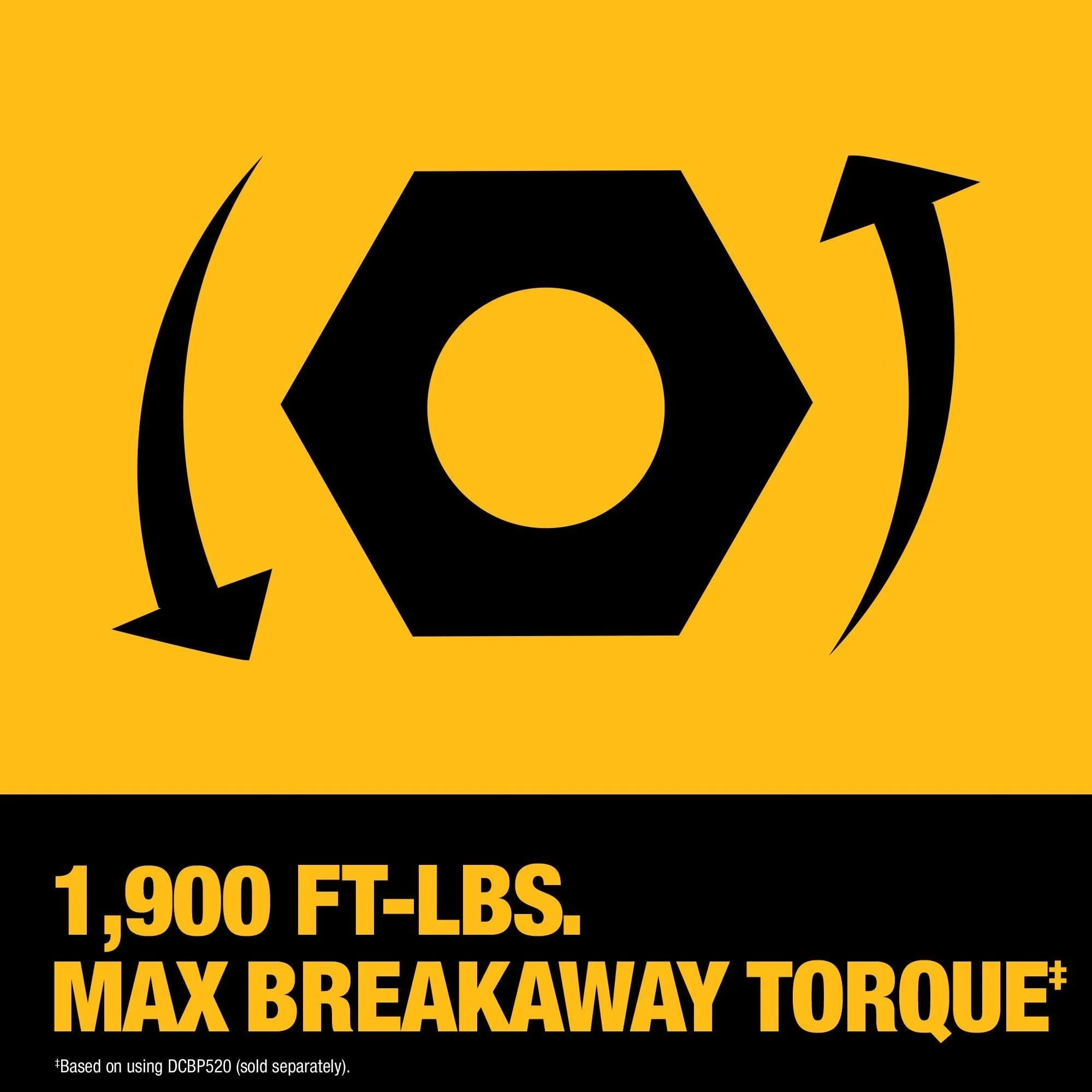 2026 New DEWALT 20V MAX XR Brushless Cordless 3/4 In. High Torque Impact Wrench with Hog Ring Anvil Tool Only DCF964B - Image 6