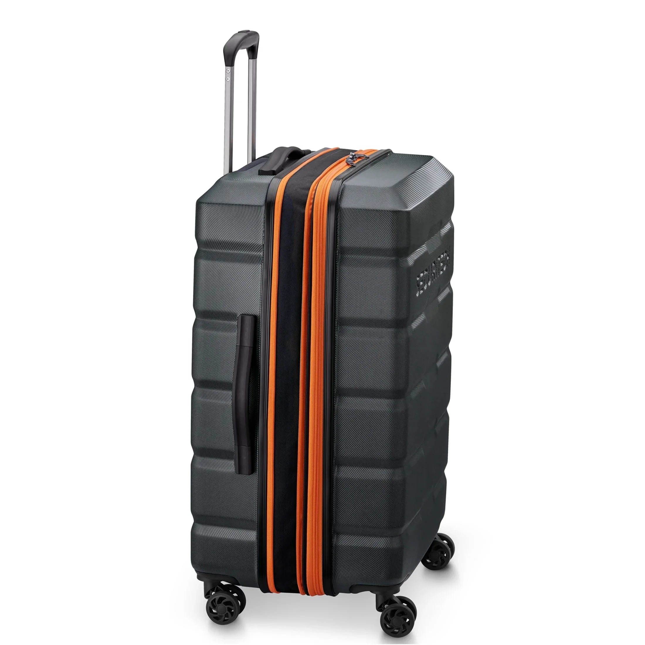 2026 New Securitech by Delsey, Citadel 31" Large Checked Hardside Spinner Luggage Green - Image 17