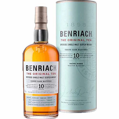 2026 New Benriach The Original 10 Year Old Single Malt Scotch Whisky - 750ML