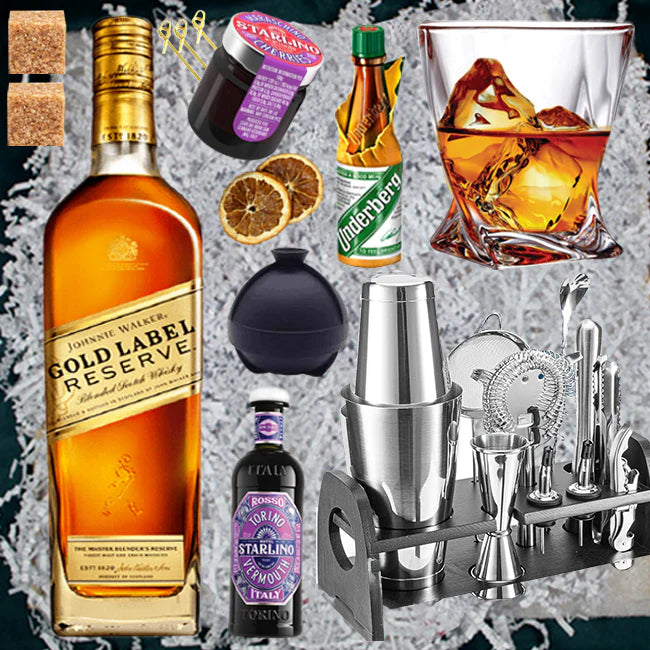 2026 New Johnnie Walker Gold Label Reserve Gift Pack