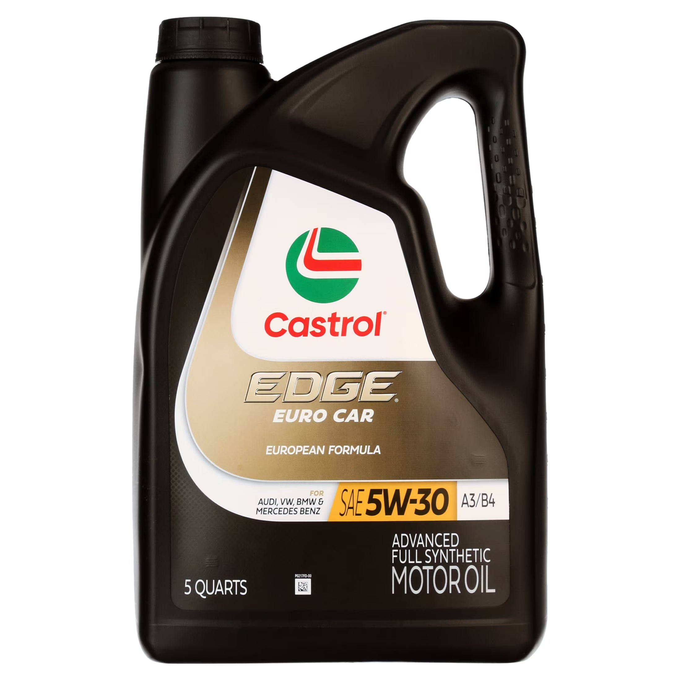 2026 New Castrol Edge Euro 5W-30 A3/B4 Advanced Full Synthetic Motor Oil, 5 Quarts, Case of 3