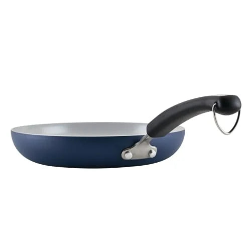 2026 New Farberware Bon Voyage Ceramic Nonstick Pots and Pans Set with Baking Sheet/Cookie Pan and Home Kitchen Tools, 8 Piece Non Stick Cookware Set - Blue - Image 15
