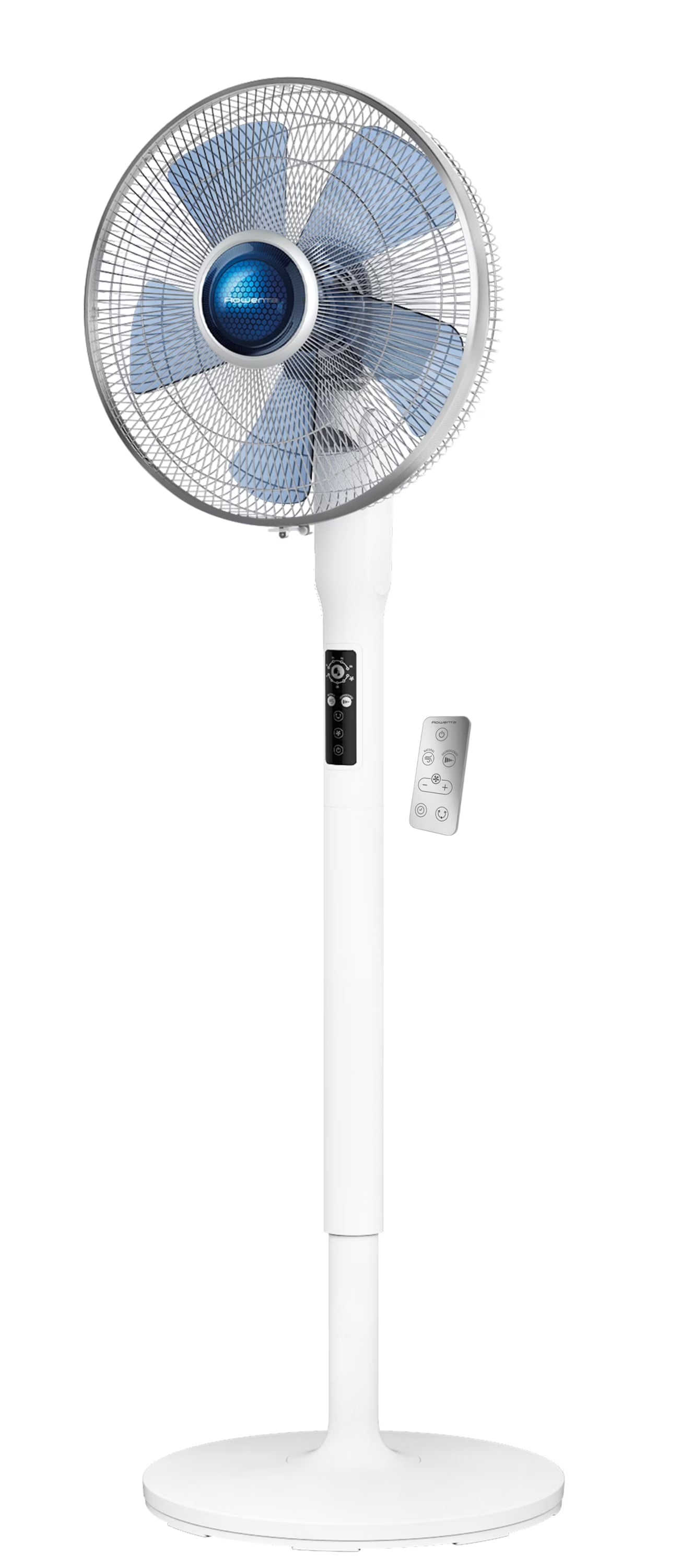 2026 New Rowenta Turbo Silence Standing Floor Fan with Remote, 53 Inch, Portable, 5 Speeds, VU5670 - Image 4