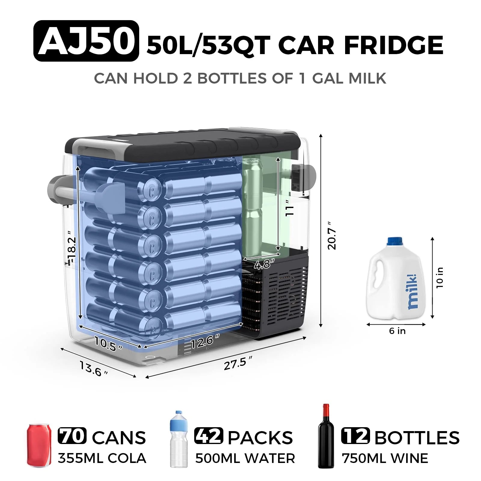 2026 New Setpower 12V Portable Refrigerator Freezer, 32 Quart Outdoor Fridge for Camping,Car Refrigerator,Electric Cooler for Truck, RV, Travel,3-Year Warranty - Image 15