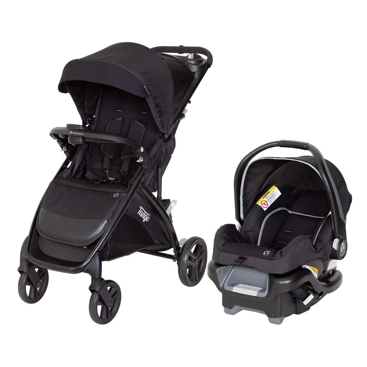 2026 New Baby Trend Tango Travel System - Kona - Black