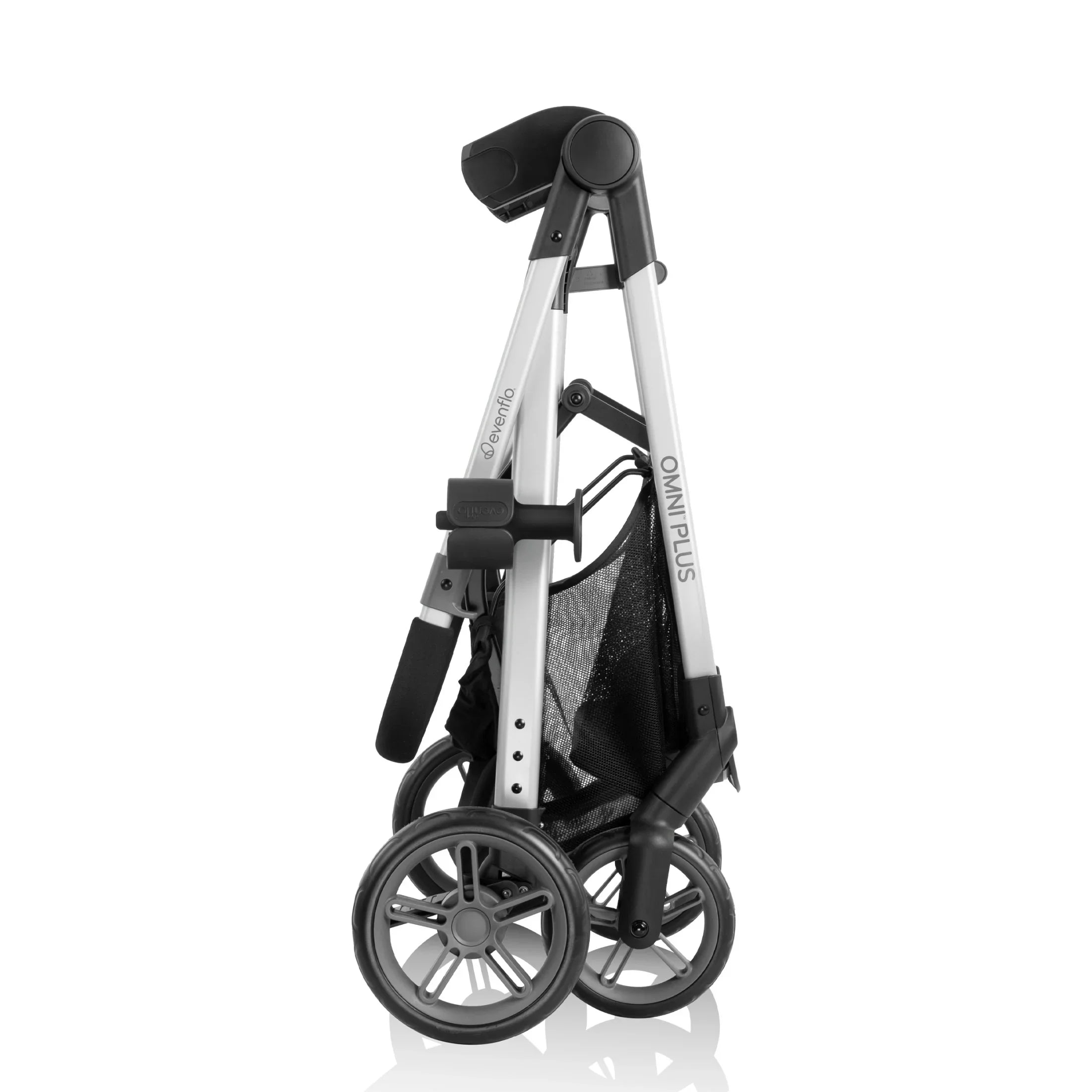 2026 New Evenflo Omni Plus Modular Travel System with LiteMax Sport Infant Car Seat, Mylar Gray, Unisex - Image 72