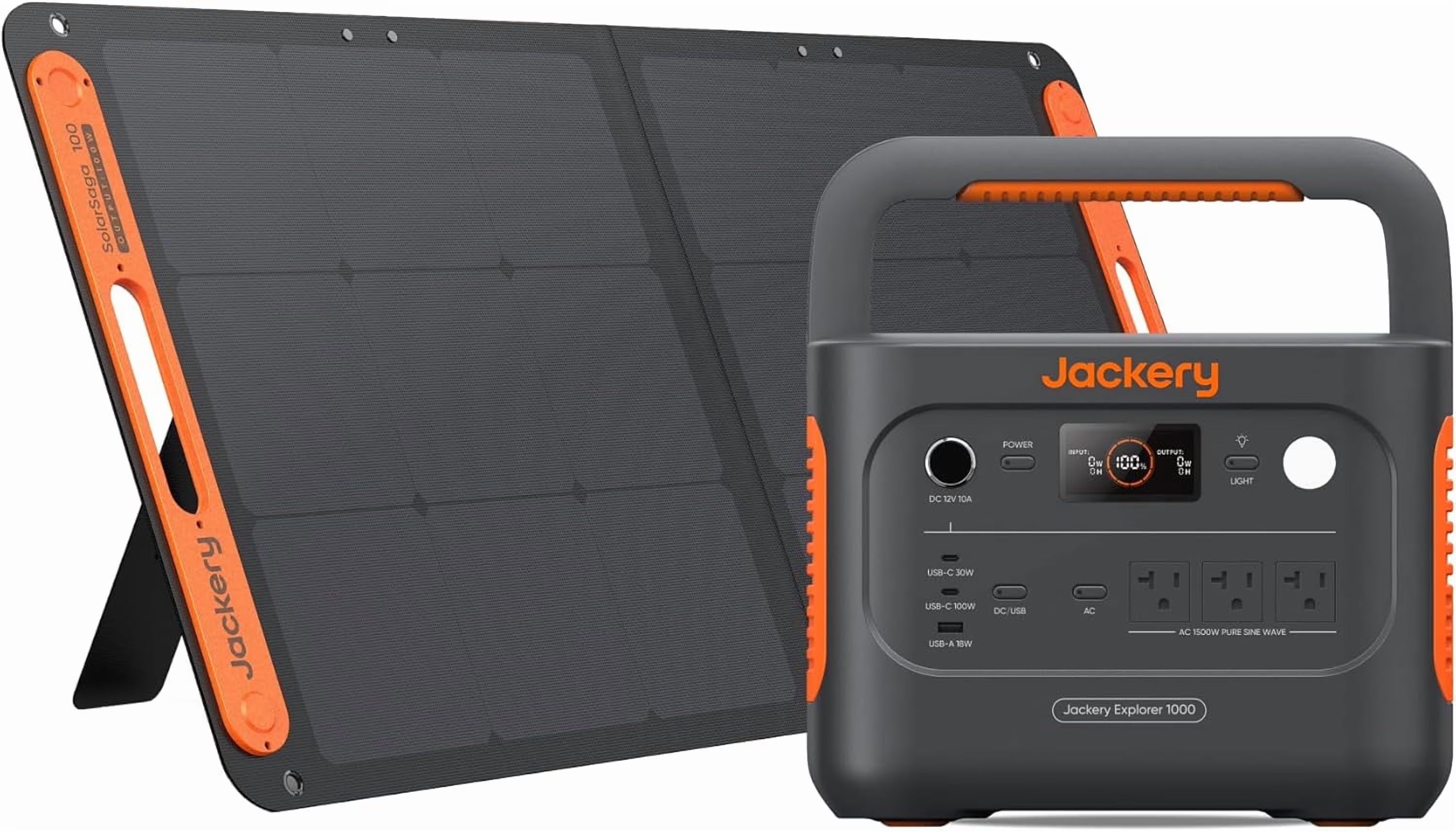 2026 New Jackery Explorer 1000 v2 Portable Power Station and 5m DC Extension Cable,1060Wh LiFePO4 Battery,1500W AC/100W USB-C Output, 1 Hr Fast Charge, Solar Generator for Camping,Emergency, Off-Grid Living - Image 5