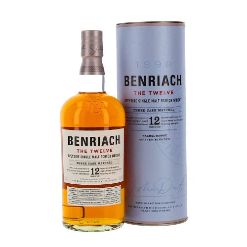 2026 New Benriach Single Malt Scotch 12 Year The Twelve - 750ML