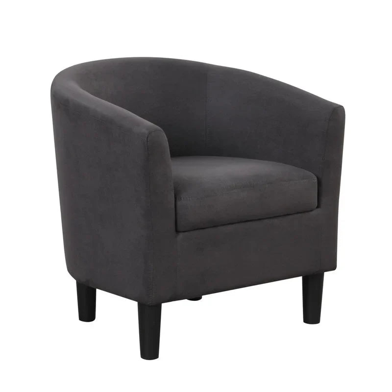 2026 New Bonzy Home Velvet Accent Chair with Ottoman for Living Room,Beige - Image 14