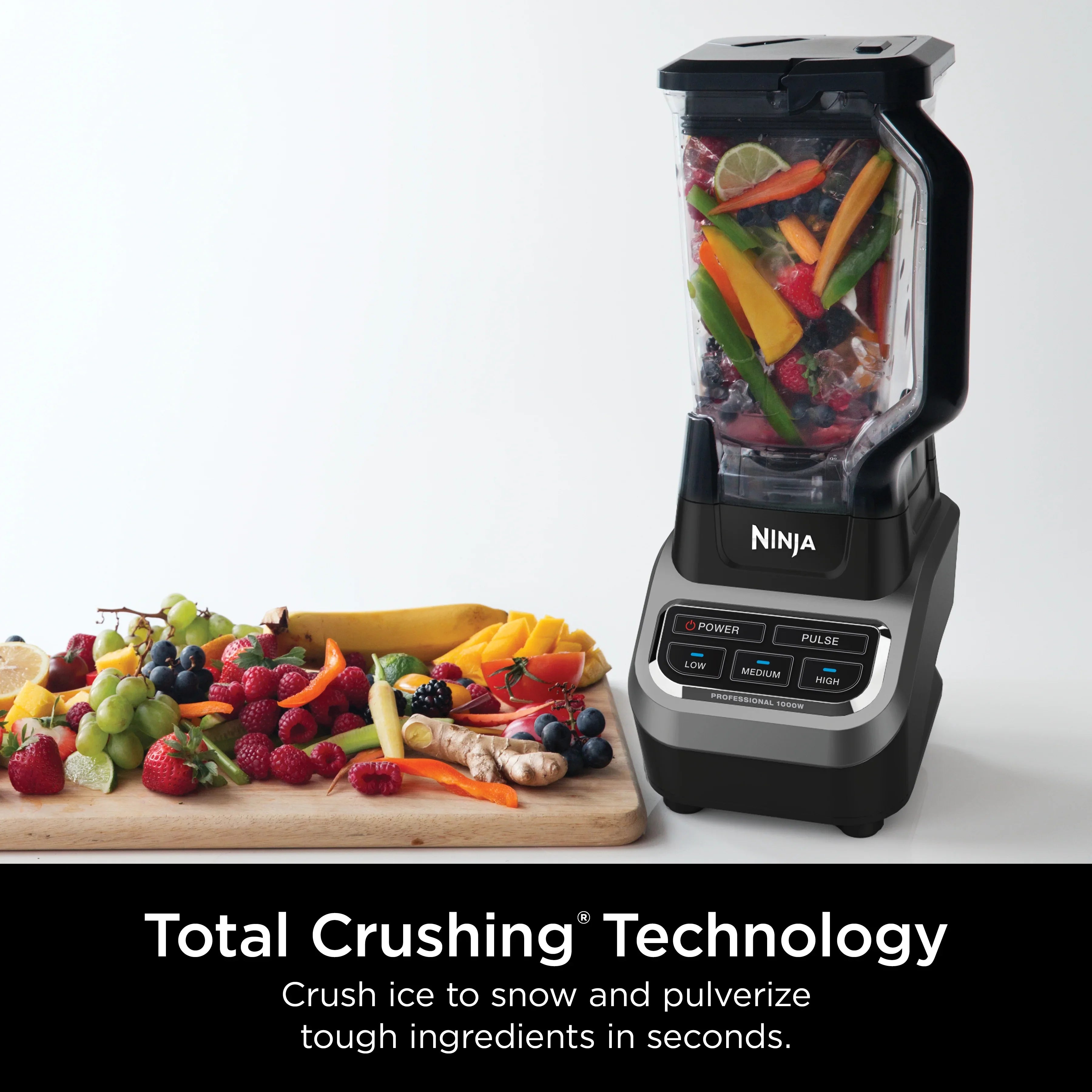 2026 New Ninja Professional Blender, 1000W, Black, BL610 - Image 3