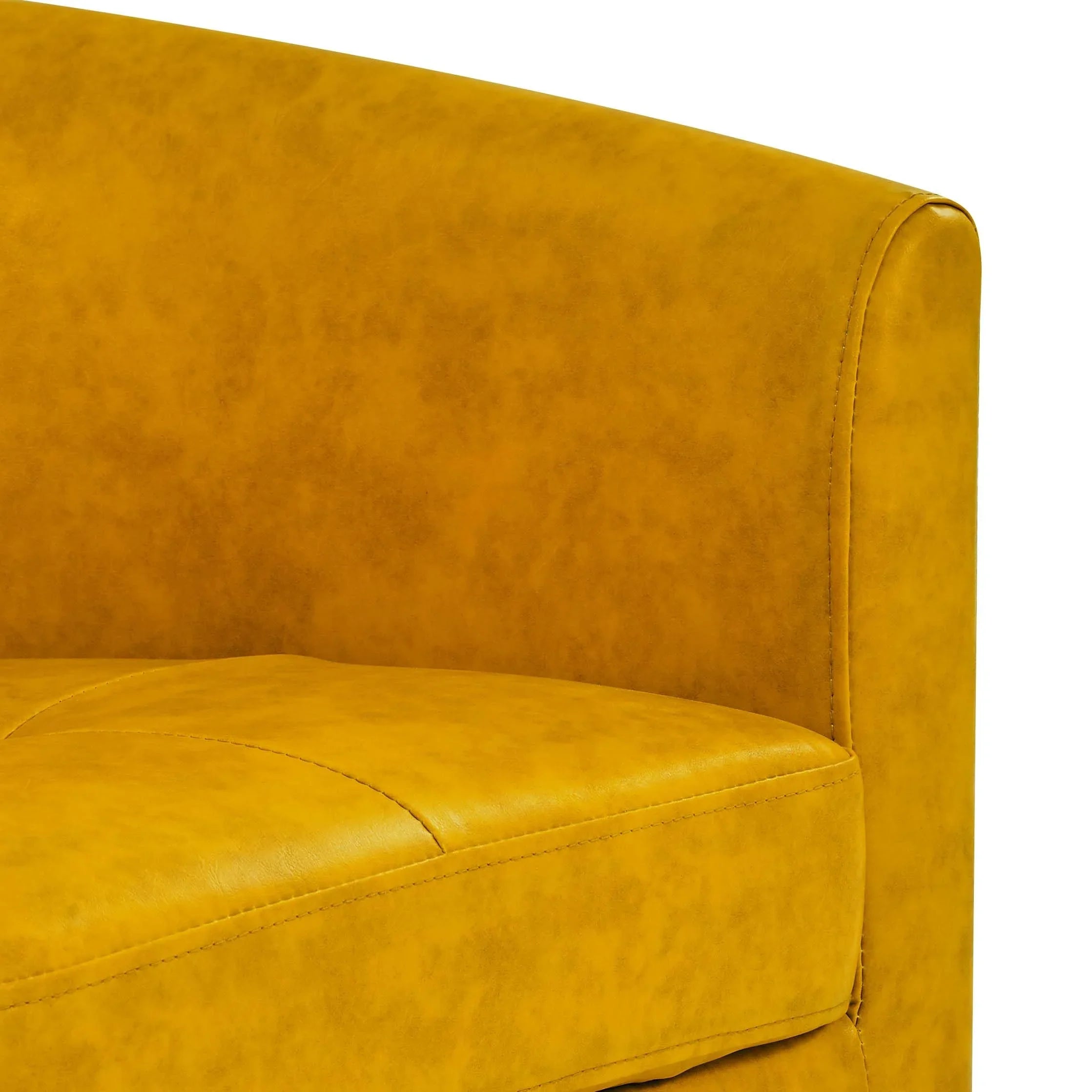2026 New Bonzy Home Velvet Accent Chair with Ottoman for Living Room,Beige - Image 24