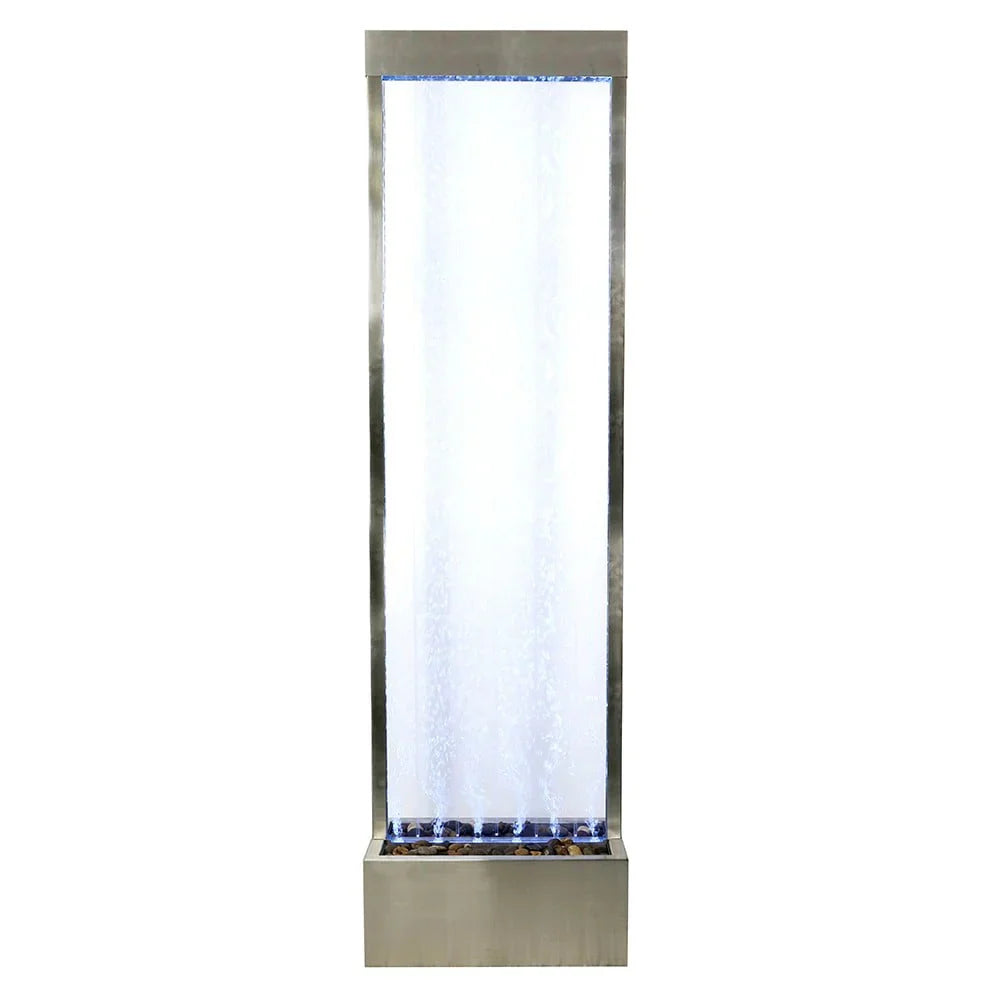 2026 New 72'' Acrylic Bubble Fountain, Standing Bubble Panel, Color Lights/Remote Ctrl - Image 7