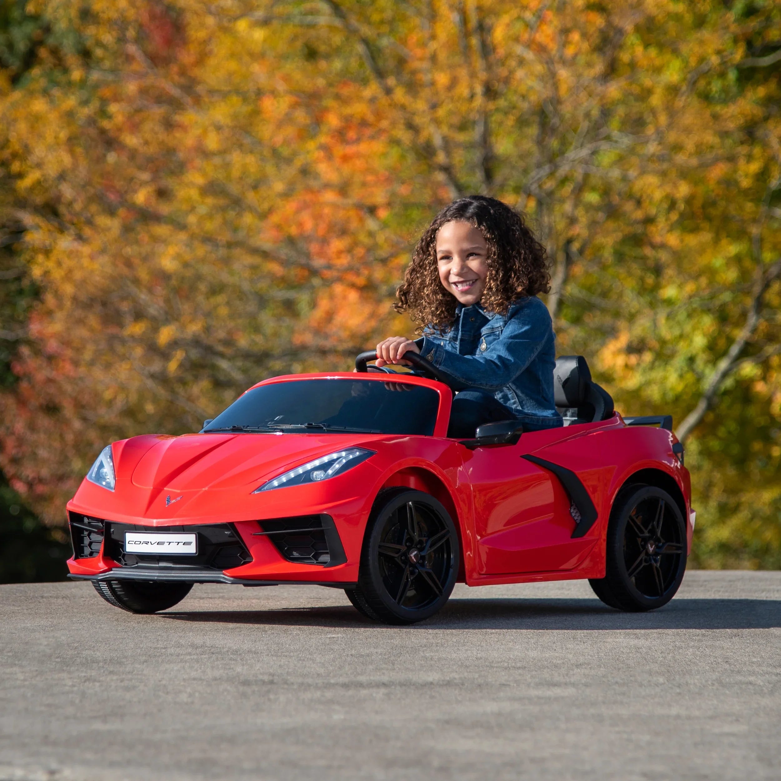 2026 New 12V Huffy Corvette Stingray, Battery Powered Ride-On Car, Children Ages 3+, Sounds - Image 5