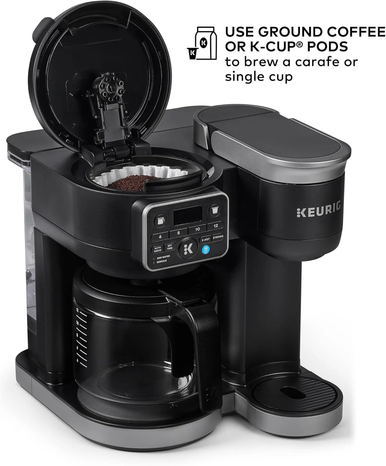 2026 New Keurig K-Duo Gen 2 Hot & Iced Single Serve & Carafe Coffee Maker - Image 2