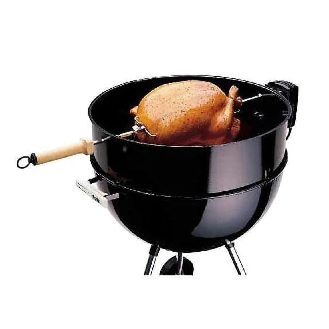 2026 New Weber 2290 Rotisserie Kit For 22-Inch Charcoal Kettle Grills