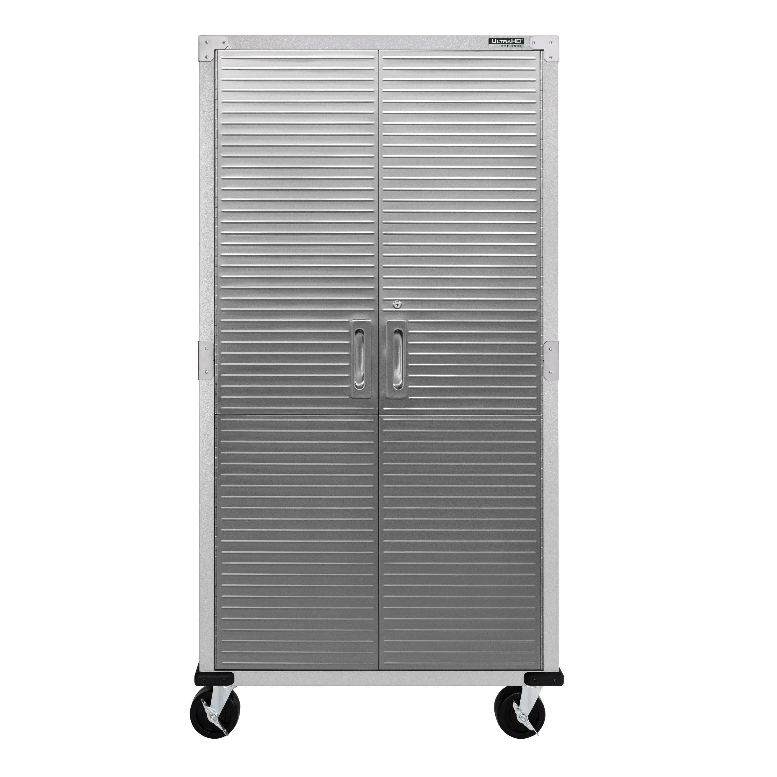 2026 New Seville Classics UltraHD Steel Body Lockable Storage Filing Cabinet Organizer Locker Shelving Unit 36" W x 18" D x 72" H, Granite - Image 8