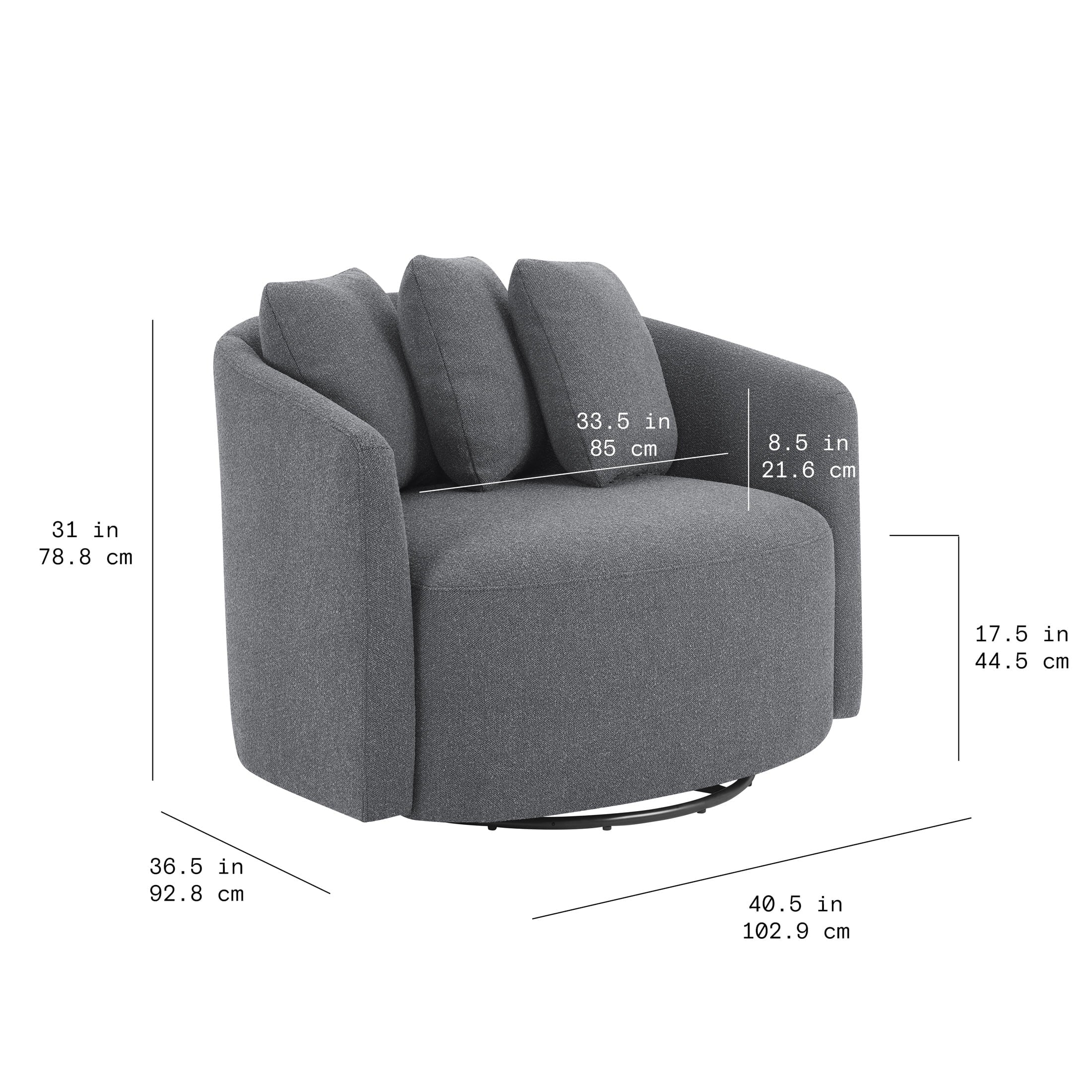 2026 New Beautiful Drew Accent Chair by Drew Barrymore, Cream Boucle - Image 23