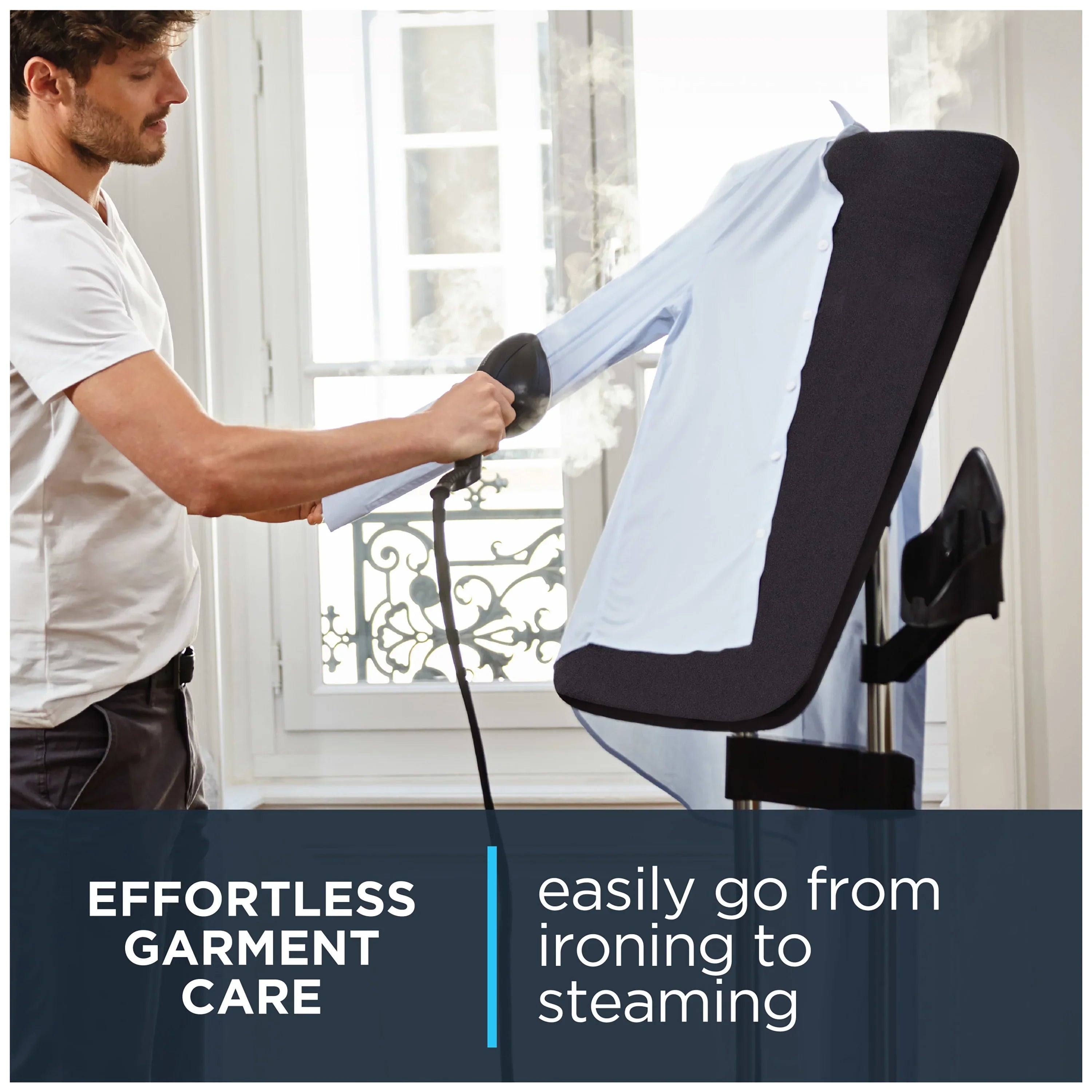 2026 New Rowenta IXEO Full Size Steamer for Clothes with Ironing Board, Garment Steamer, 65 Inch, 1500 Watts, Portable, QR1410 - Image 20